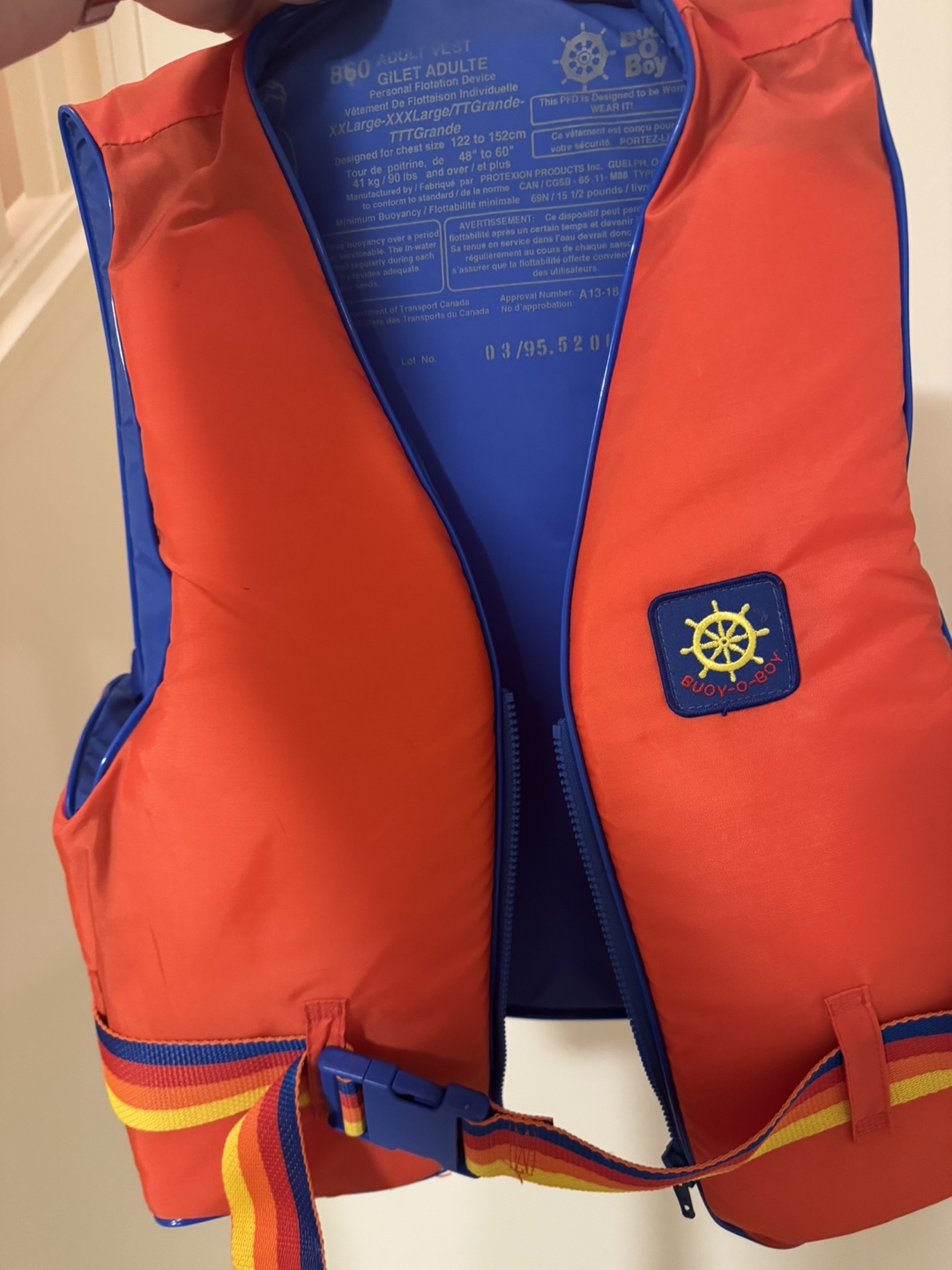 Adult Life Jacket - Size XXL-XXXL - photo 2