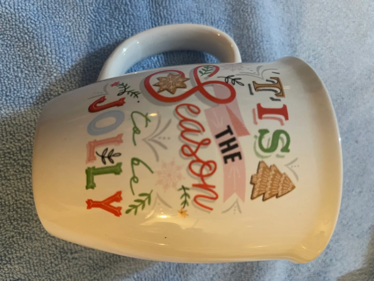 Royal Doulton Christmas Mug - "It's the Season to be Jolly" image indicator(7)