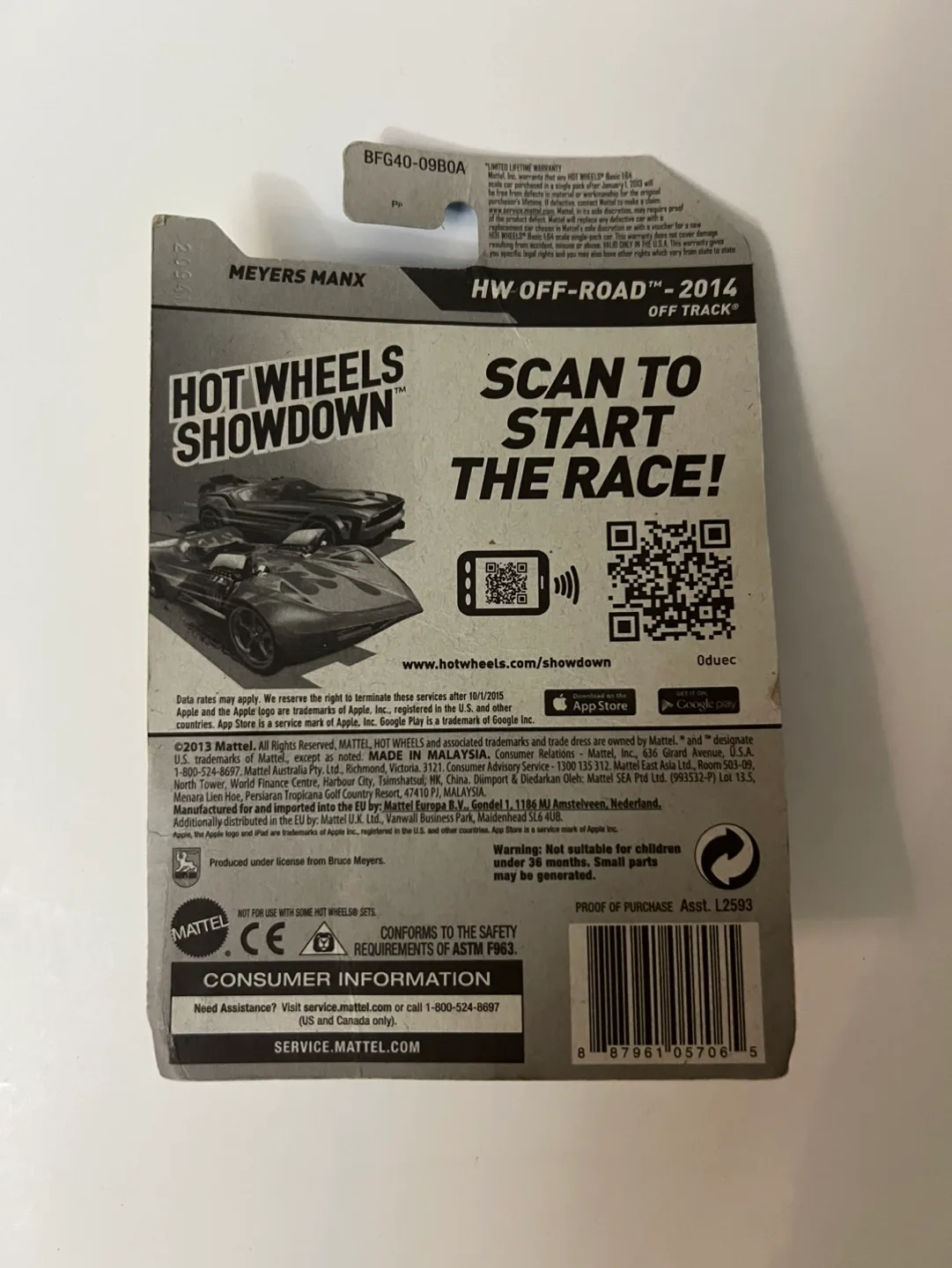 Hot Wheels Meyers Manx HW Off-Road 2014 Collector's Car image indicator(2)
