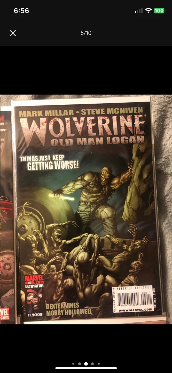 Wolverine -Old Man Logan full run + variant image indicator(5)
