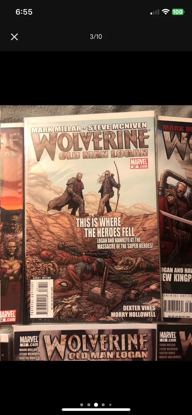 Wolverine -Old Man Logan full run + variant image indicator(3)