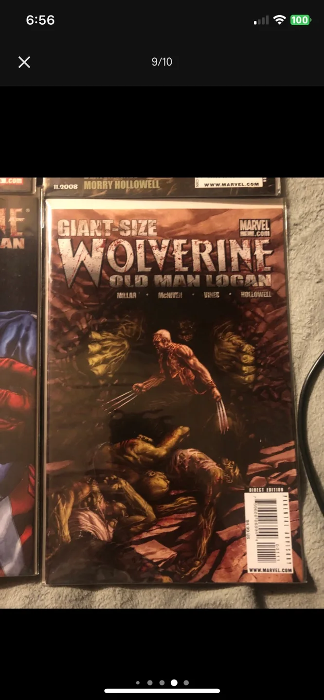 Wolverine -Old Man Logan full run + variant image indicator(9)