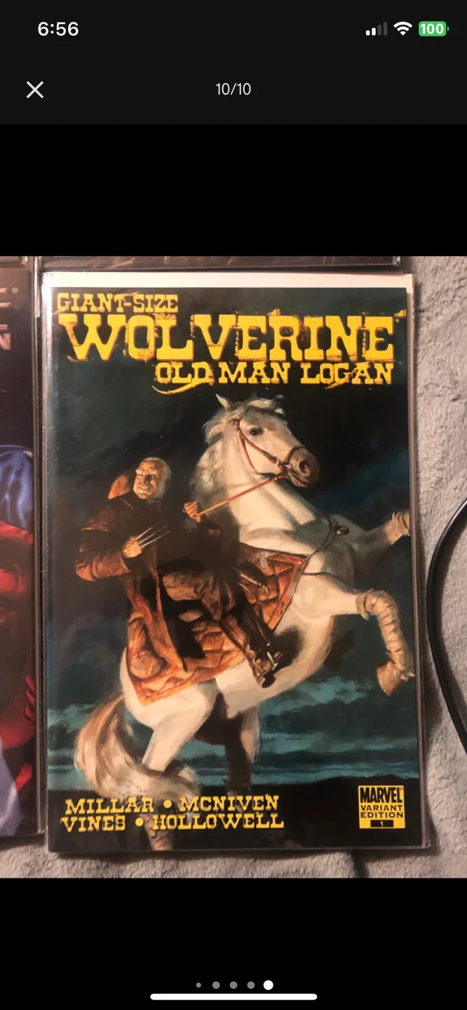 Wolverine -Old Man Logan full run + variant image indicator(10)
