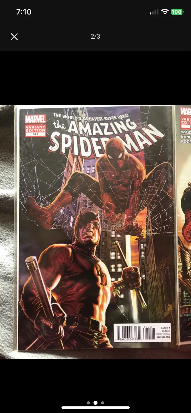 Spider-man - Daredevil Lee Bermejo variant set image indicator(2)