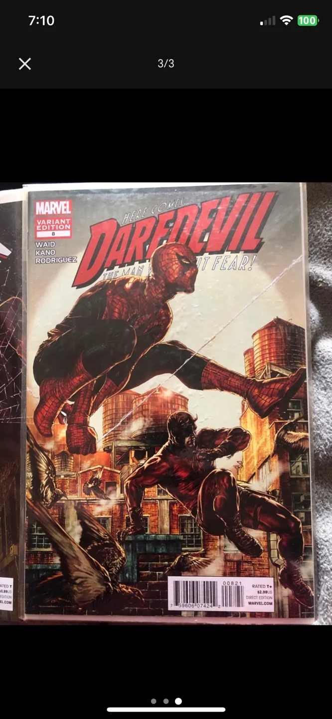 Spider-man - Daredevil Lee Bermejo variant set image indicator(3)