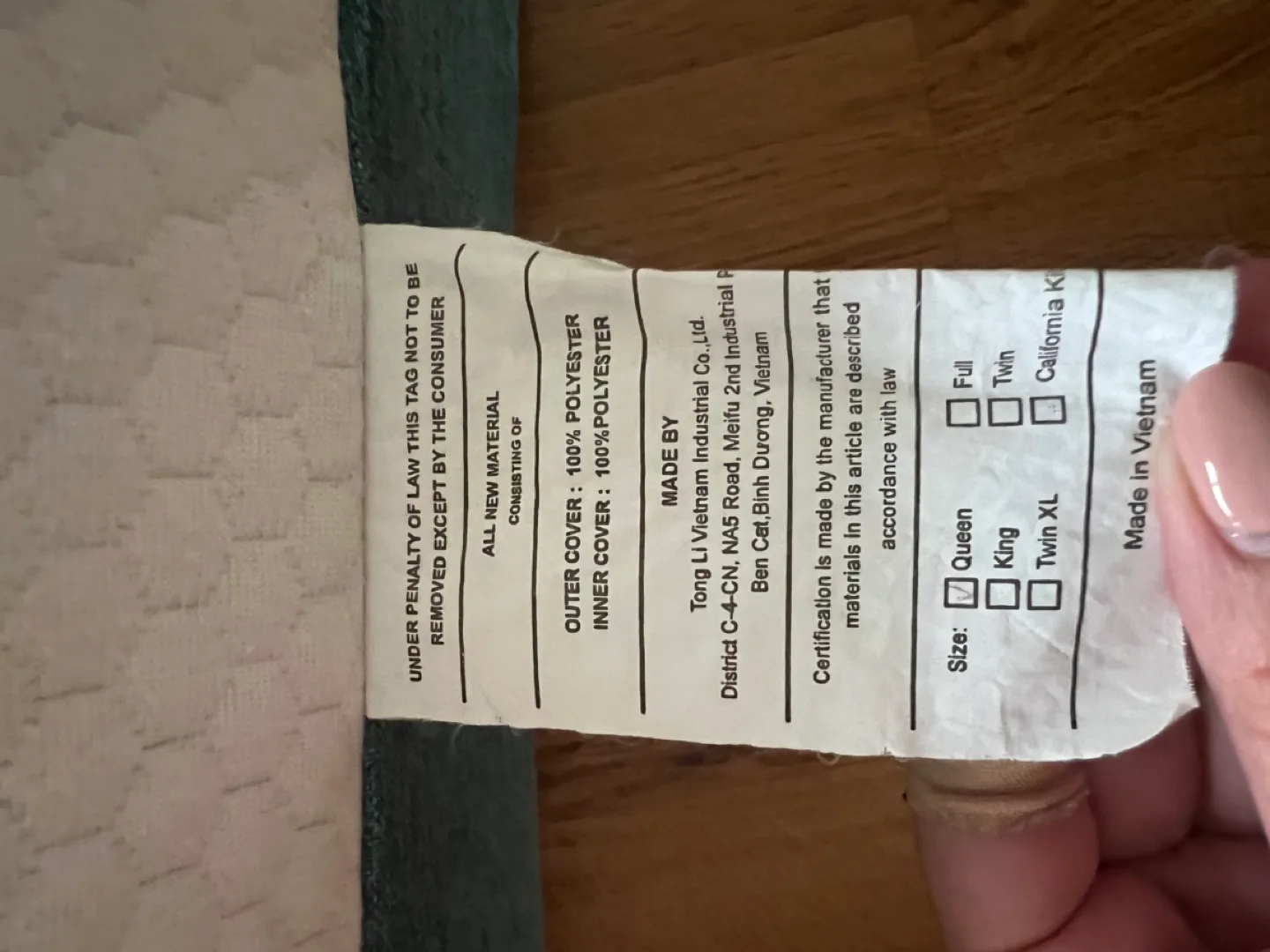 New Queen size mattress - 6 inch - memory foam image indicator(5)