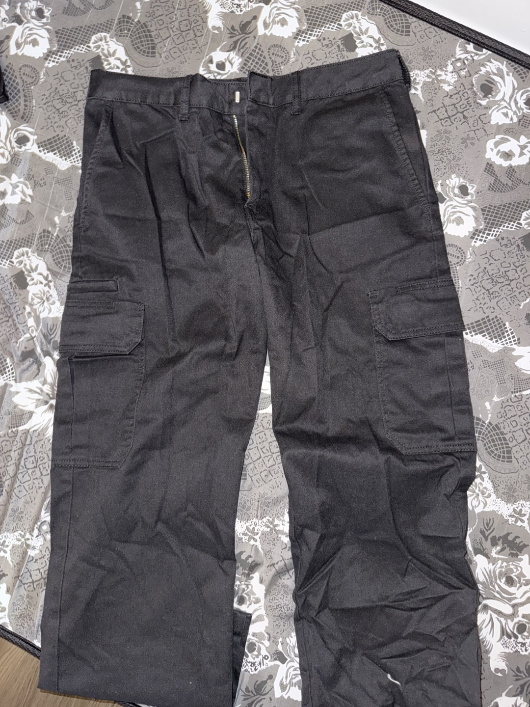 Men's Black Cargo Pants - photo 3