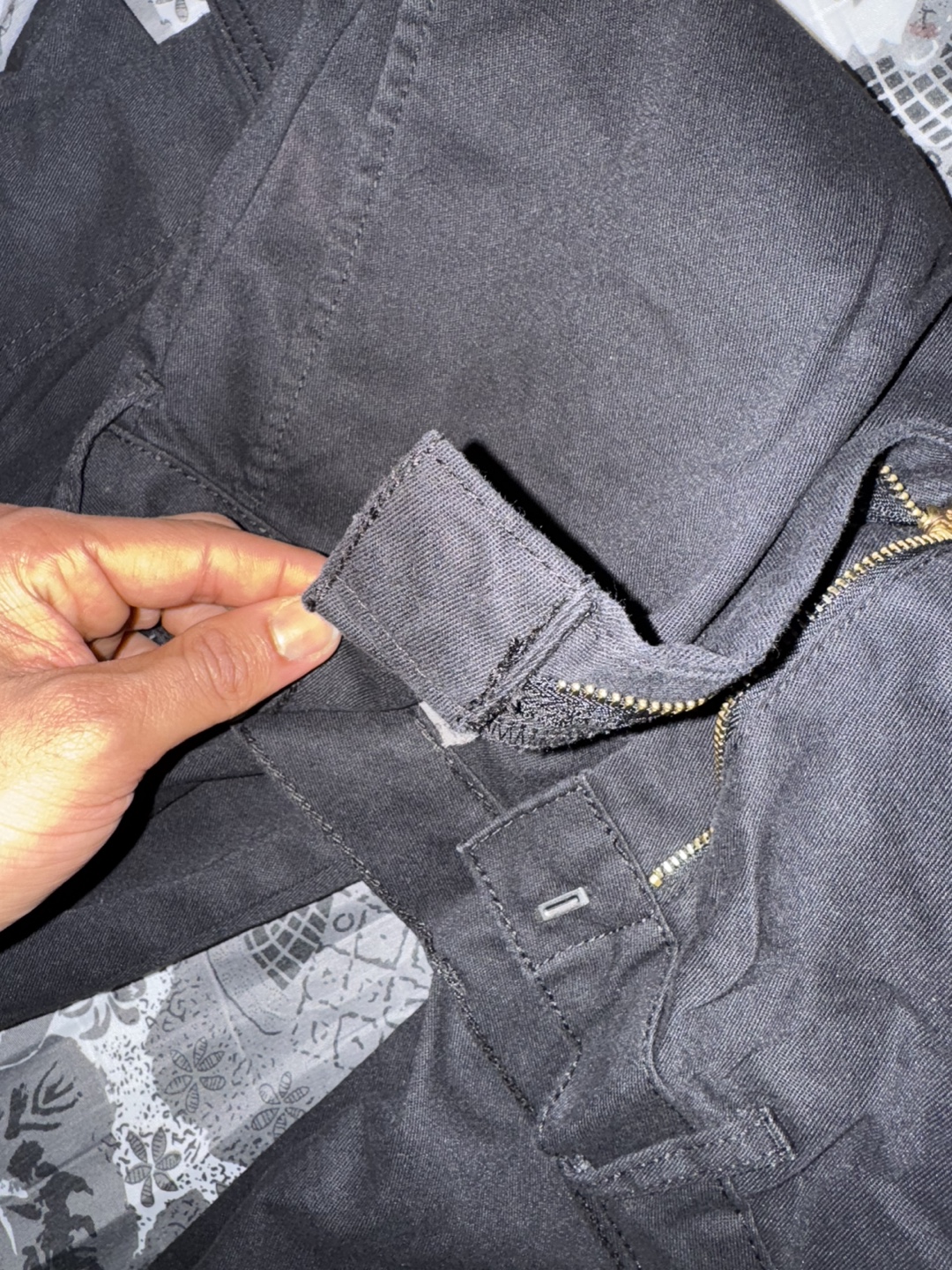 Men's Black Cargo Pants - photo 5