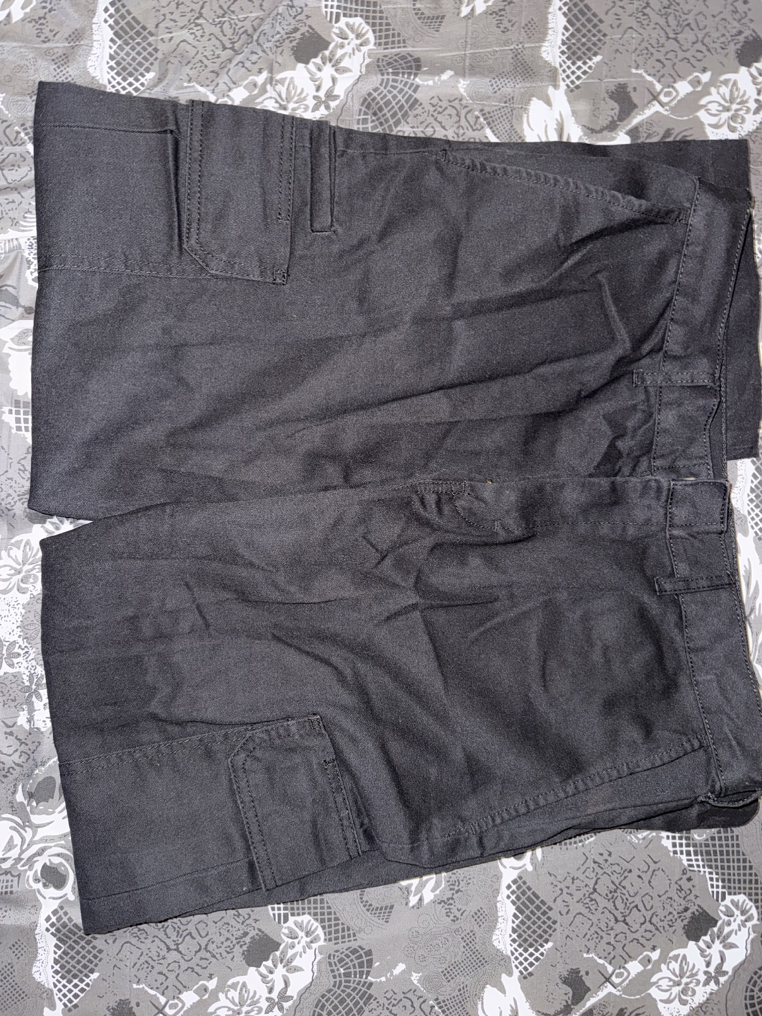 Men's Black Cargo Pants - photo 2