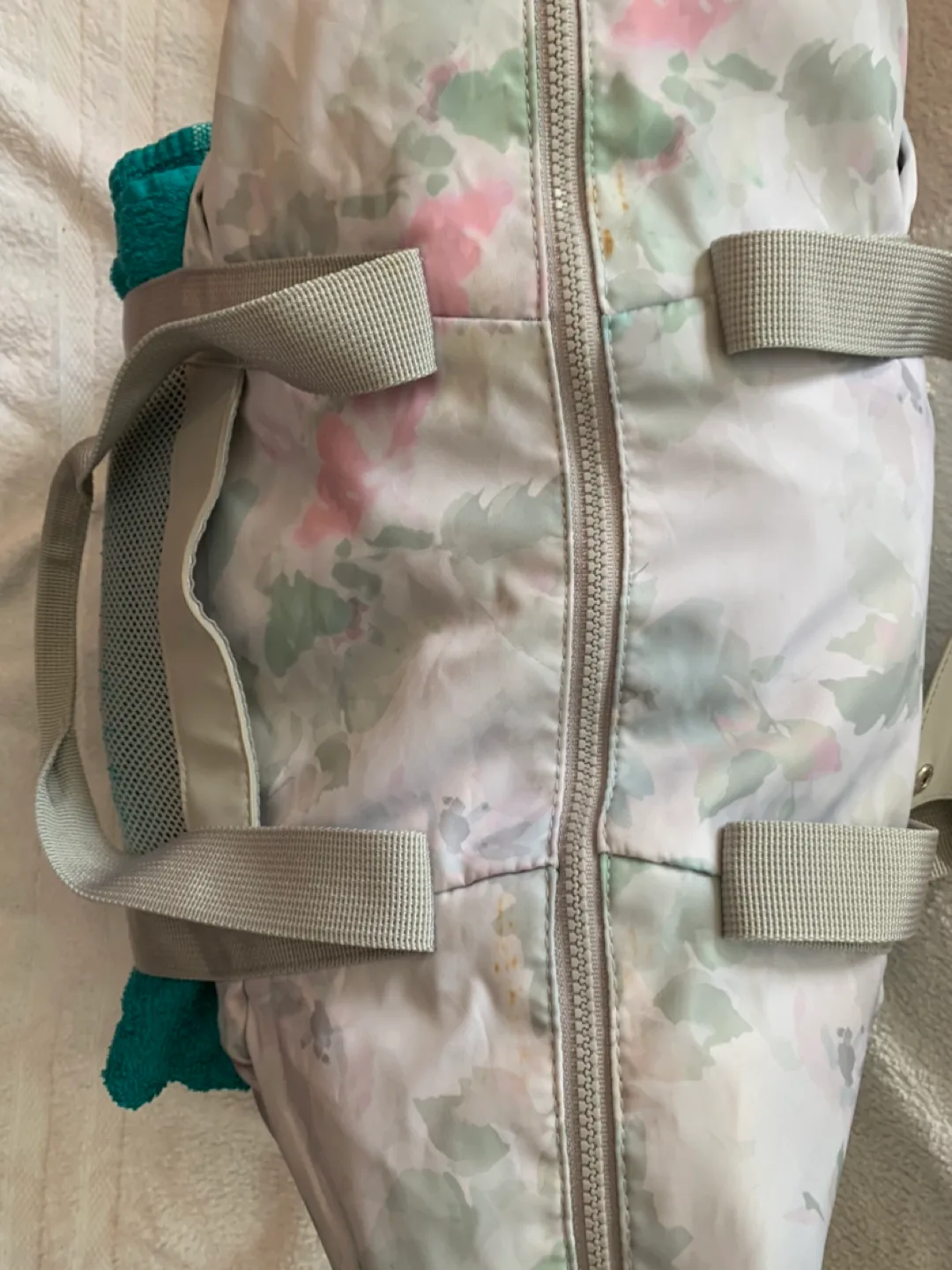 Indigo Women's Yoga Bag - Floral grey image indicator(3)