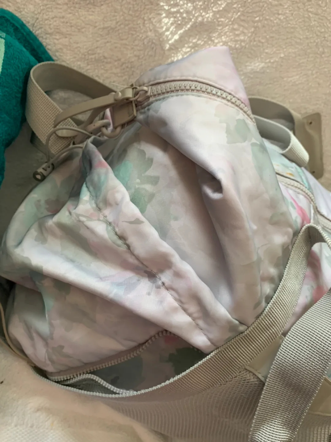 Indigo Women's Yoga Bag - Floral grey image indicator(10)