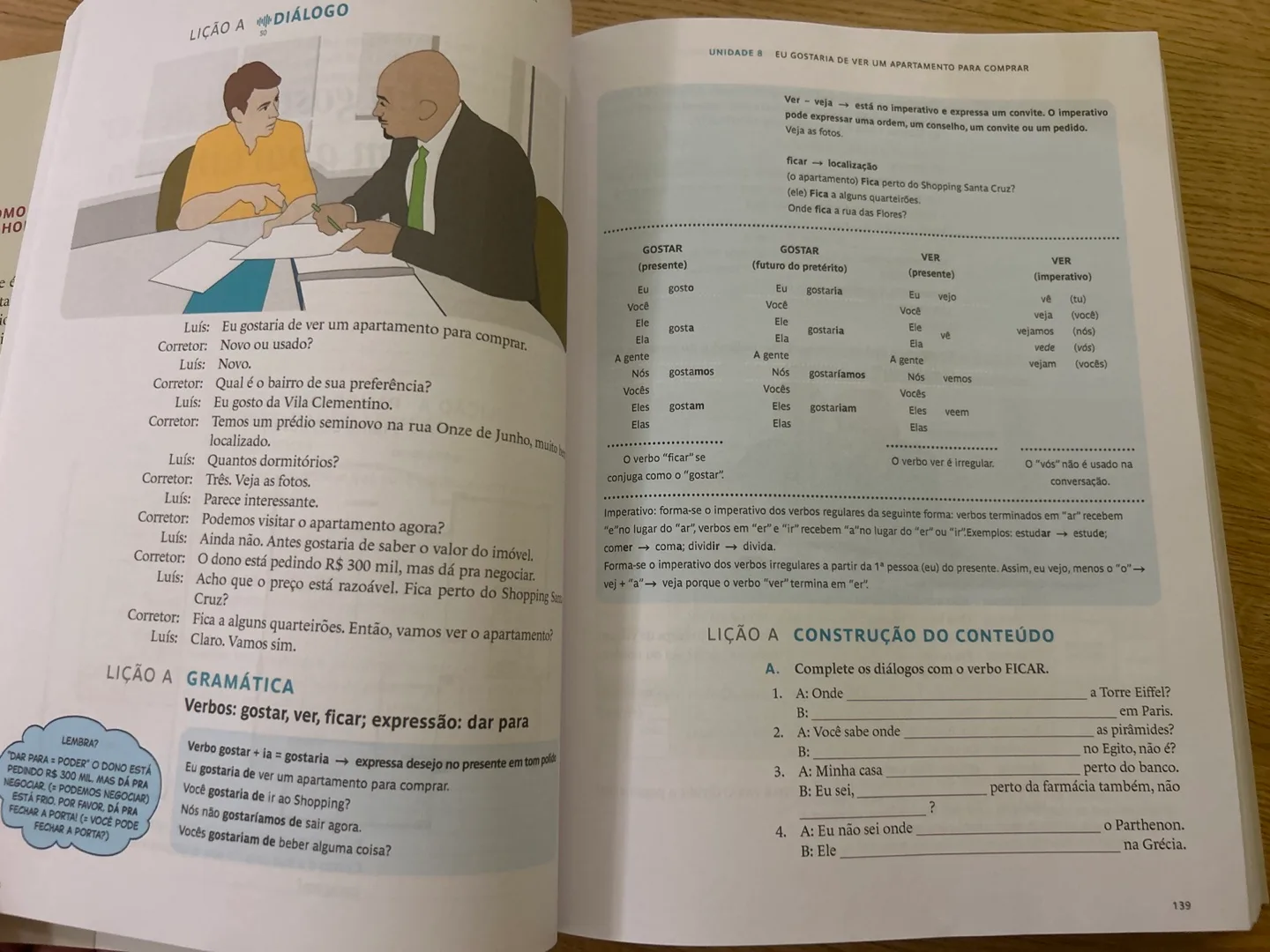 Muito Prazer: Fale o Português do Brasil Illustrated Textbook image indicator(3)
