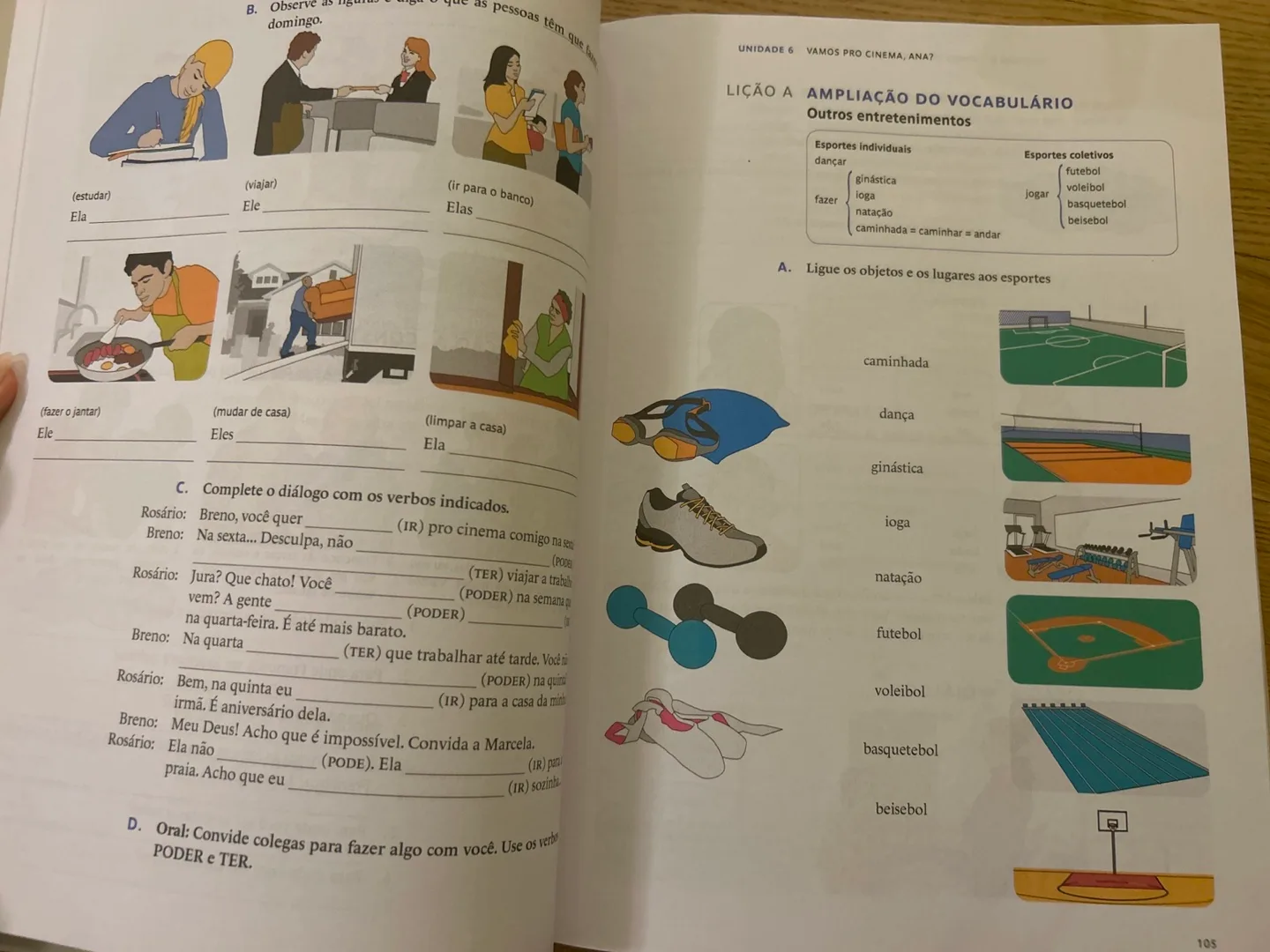 Muito Prazer: Fale o Português do Brasil Illustrated Textbook image indicator(4)
