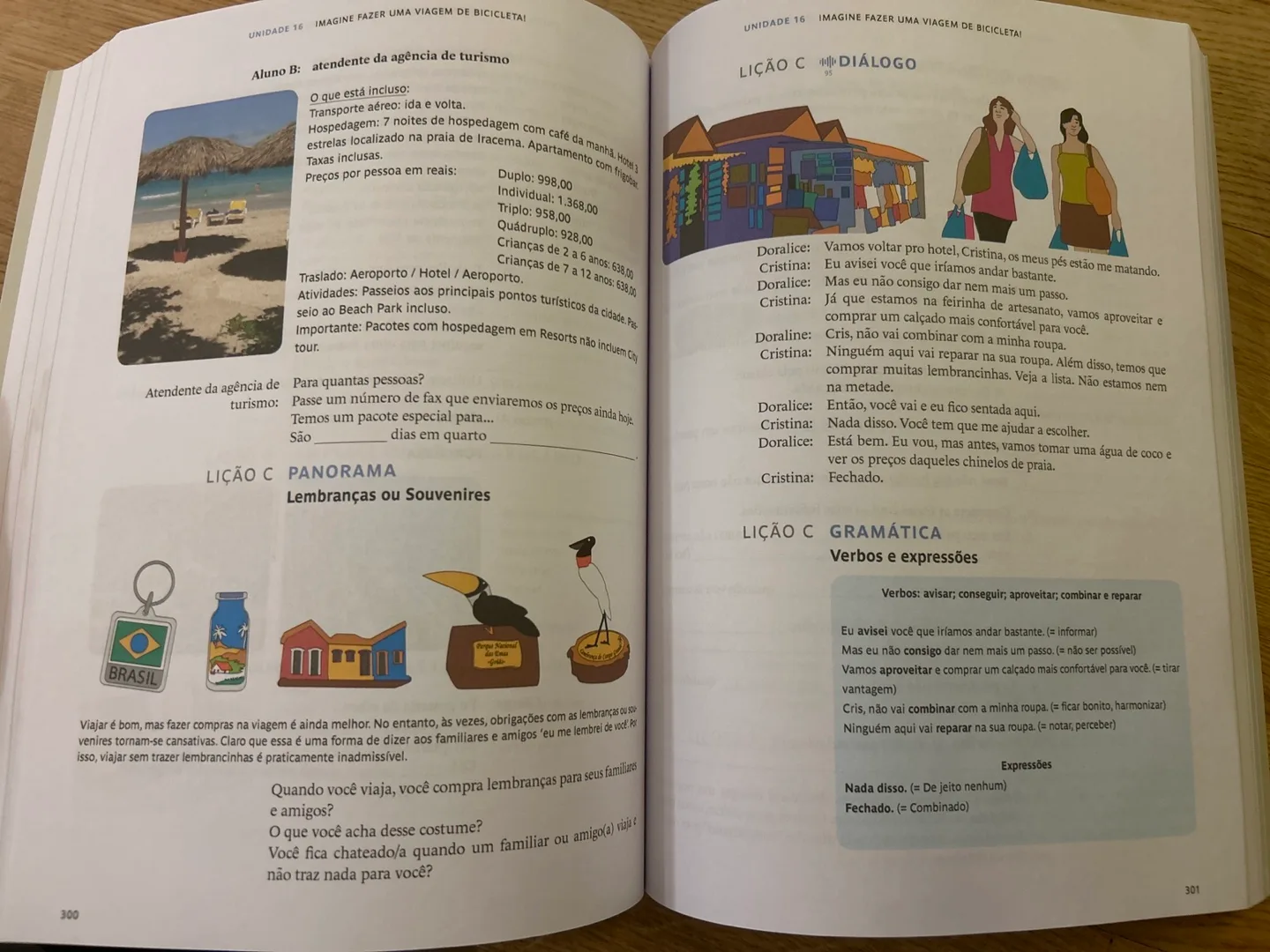 Muito Prazer: Fale o Português do Brasil Illustrated Textbook image indicator(6)