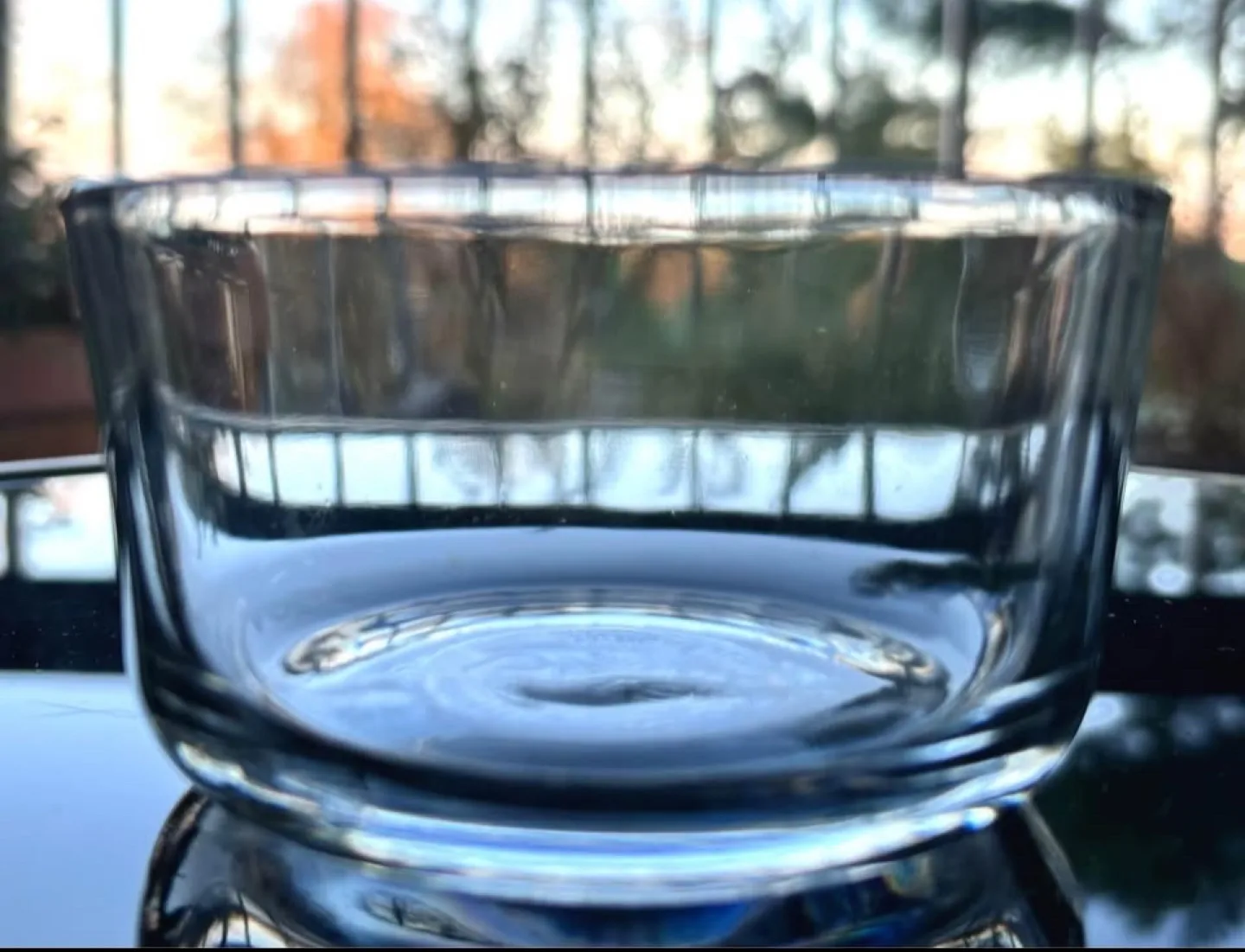 Pyrex Clear Glass Food Container, 1 Cup, 3” round, Like New image indicator(5)