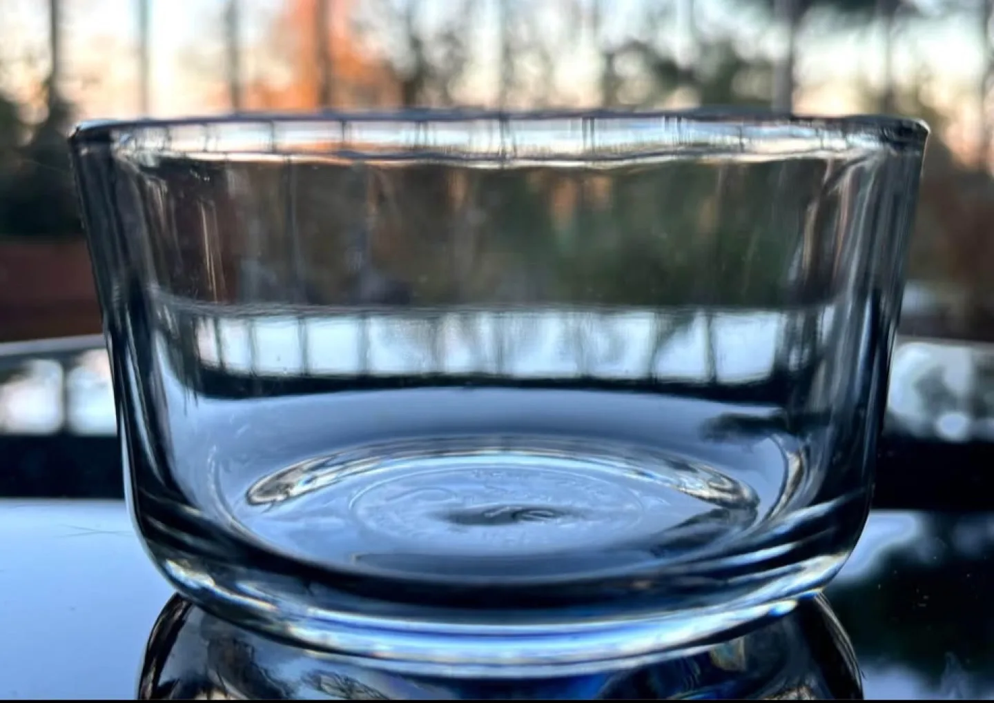 Pyrex Clear Glass Food Container, 1 Cup, 3” round, Like New image indicator(4)