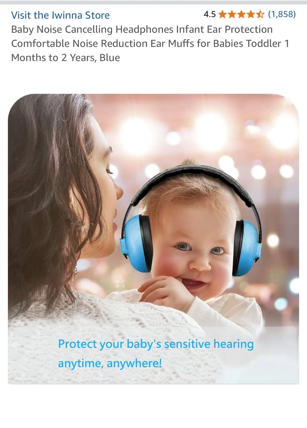 Iwina Baby Earmuffs -Headphones image indicator(2)