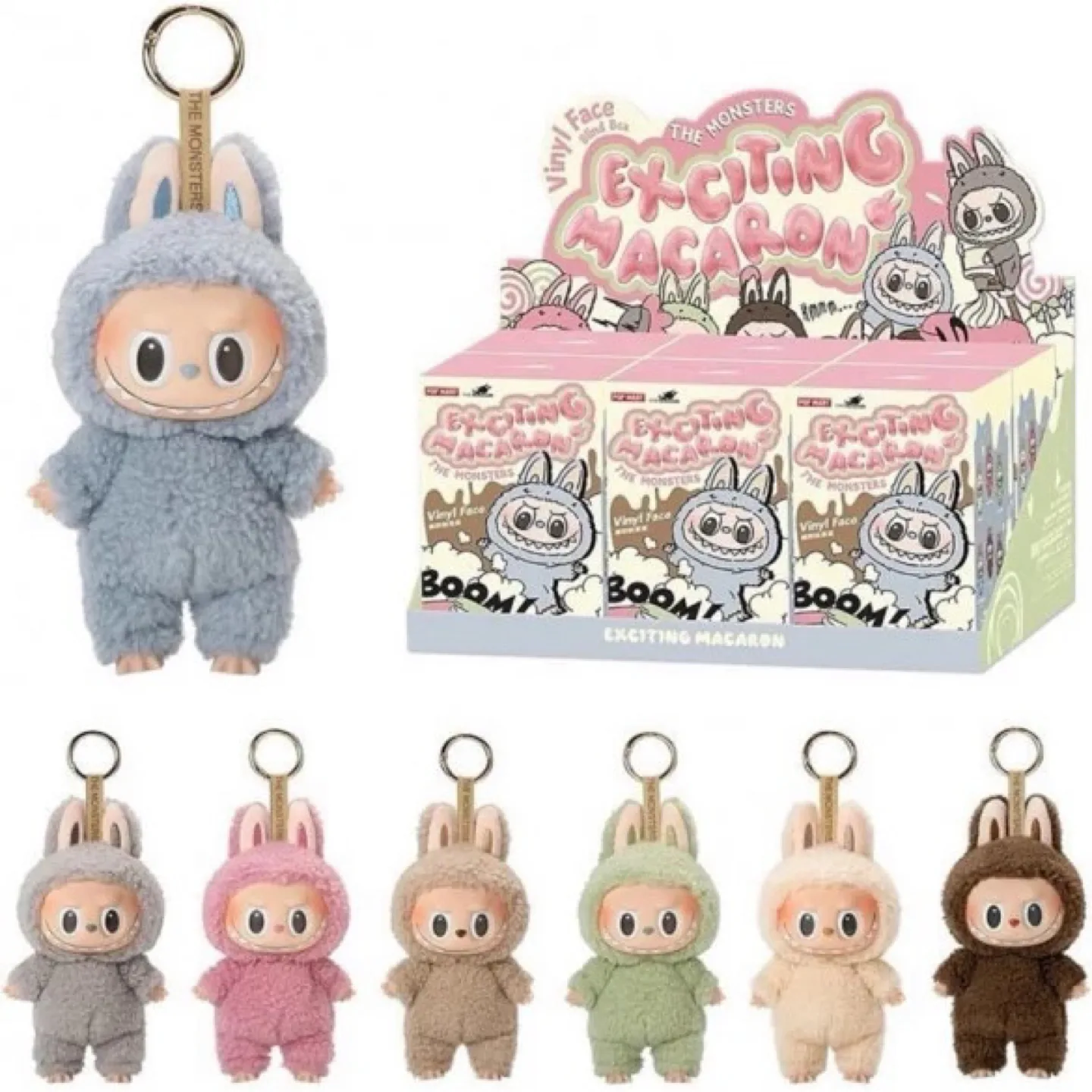 POP MART LABUBU The Monsters Exciting Macaron Blind Box Set image indicator(3)