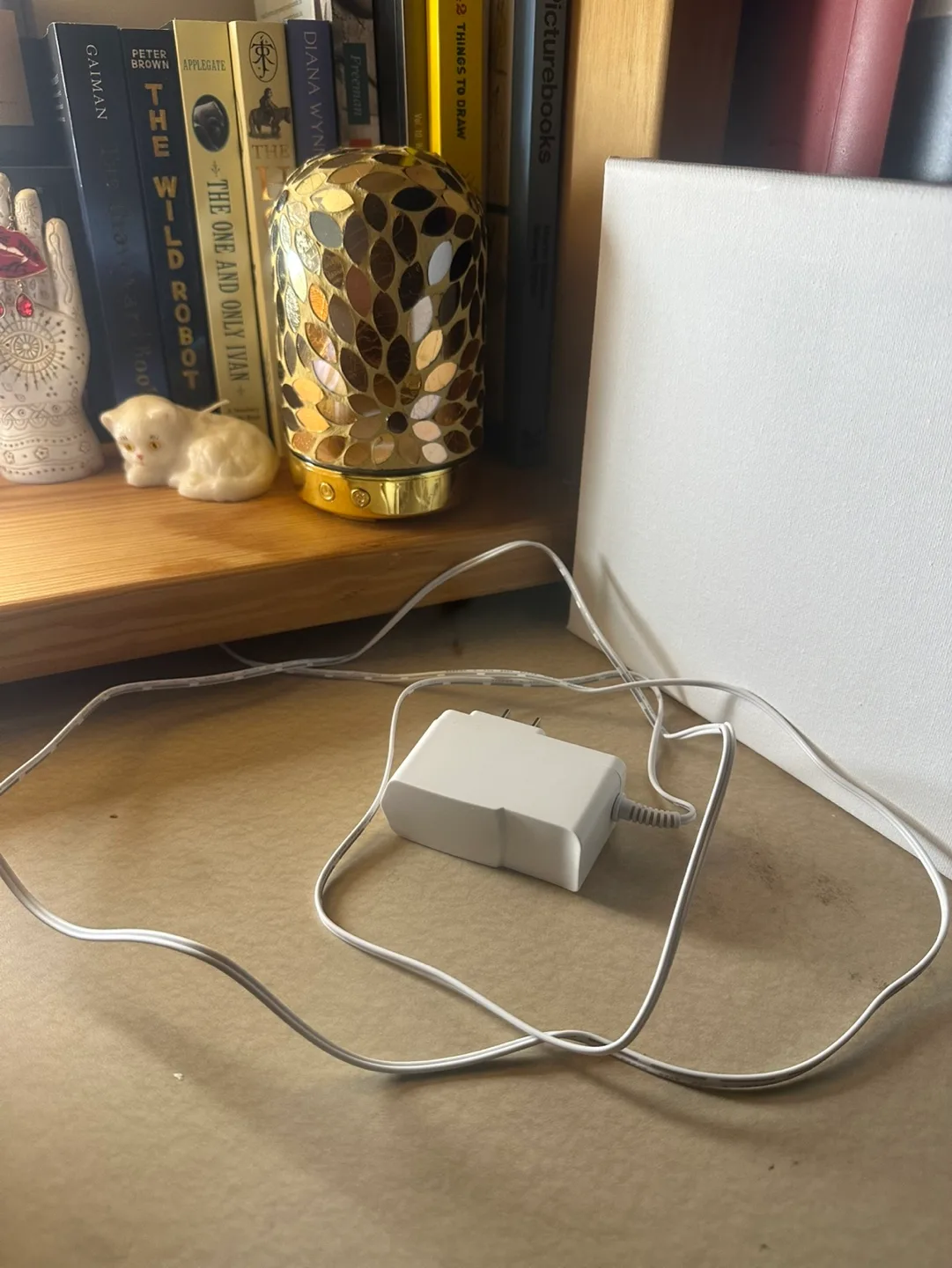 Aroma Diffuser with Mosaic Glass Cover image indicator(4)