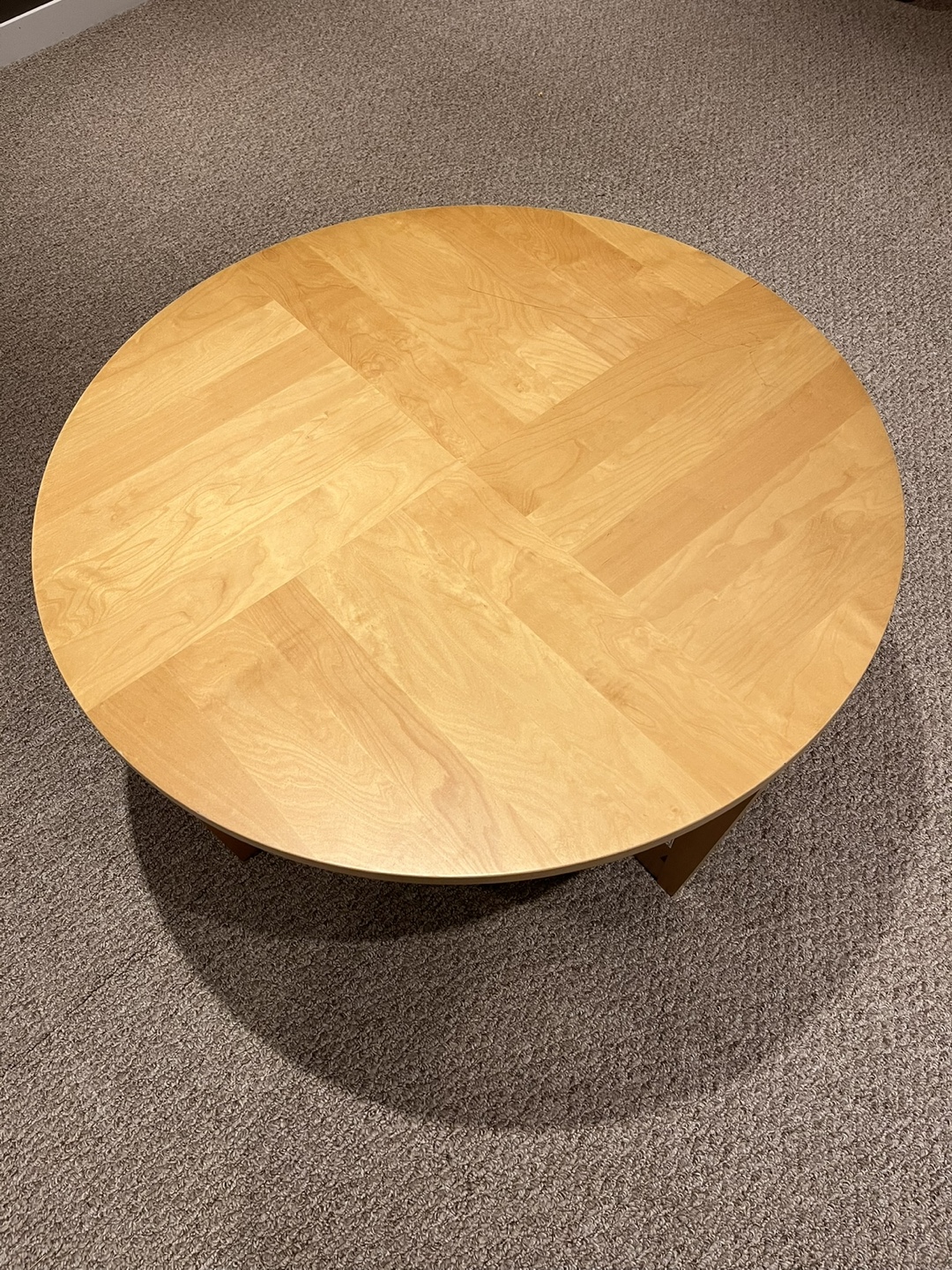 Round Two-Tier Coffee Table