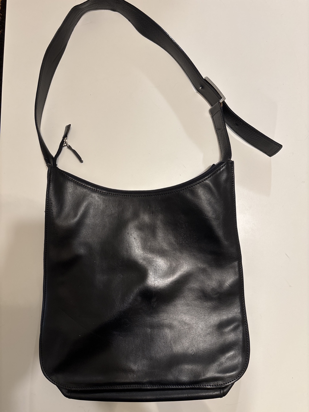 Nannini Black Leather Shoulder Bag - photo 3