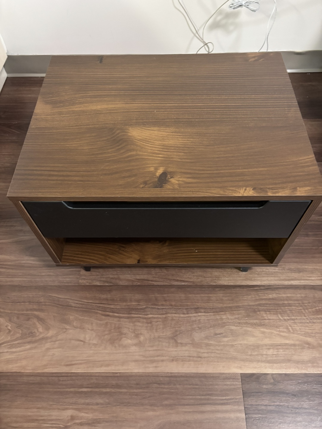 Modern One-Drawer Nightstand - photo 4