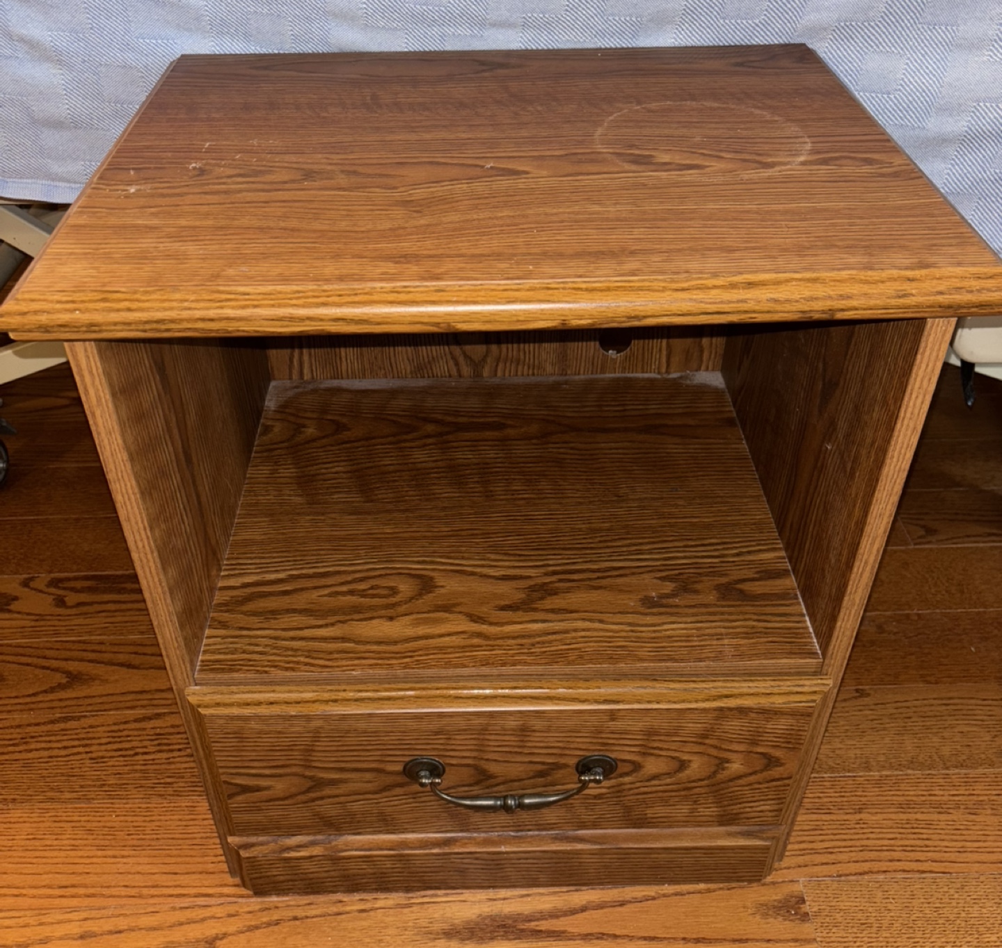 Oak Wood Nightstands (2 of them)