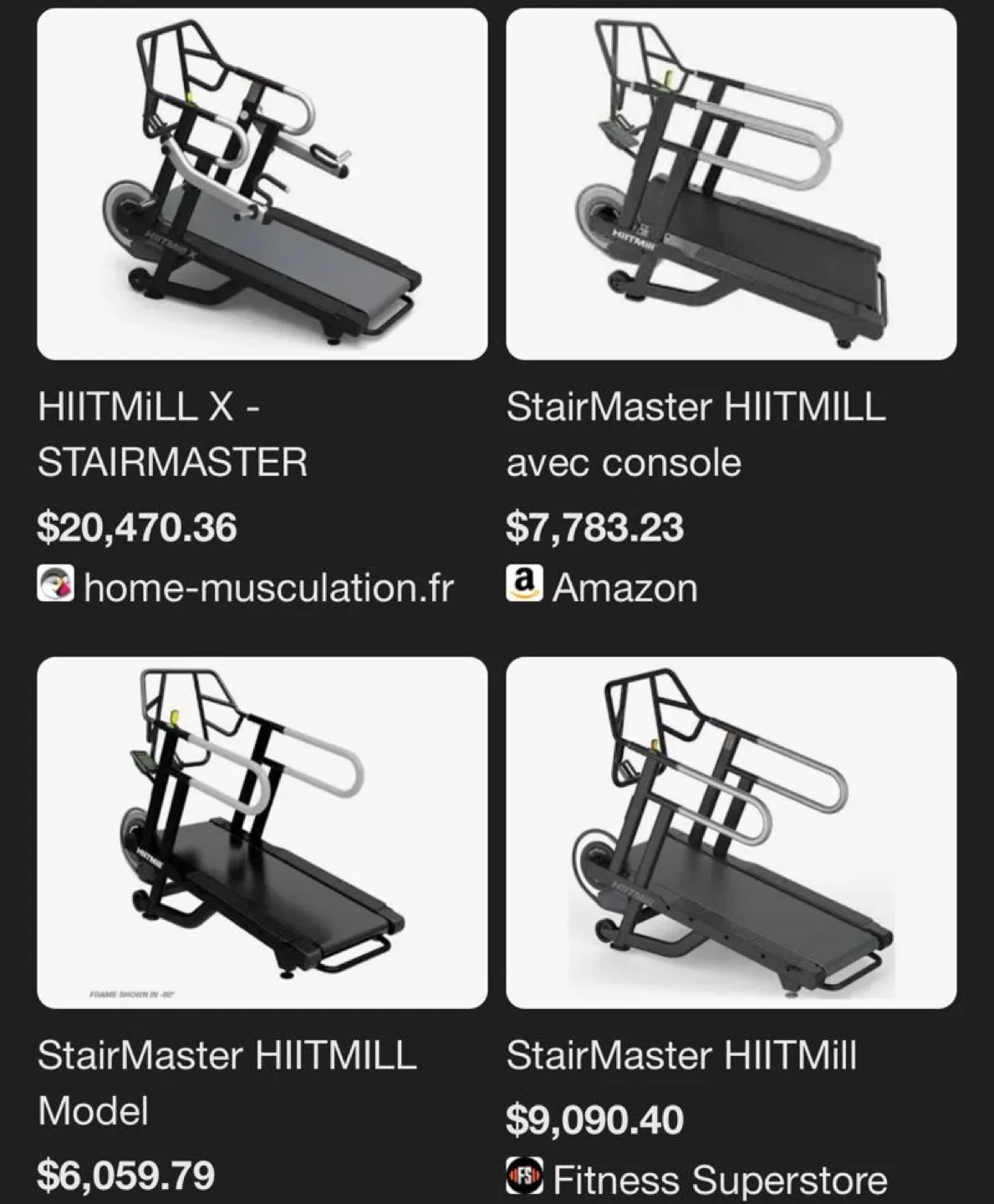 StairMaster HIITMill X Treadmill image indicator(3)