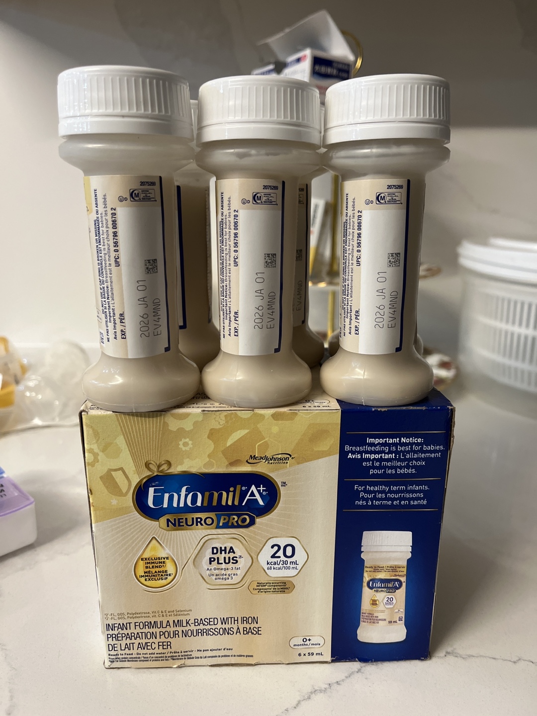 Enfamil A+ NeuroPro™, Baby Formula, 0-12 months, 59mL x 12 - photo 2