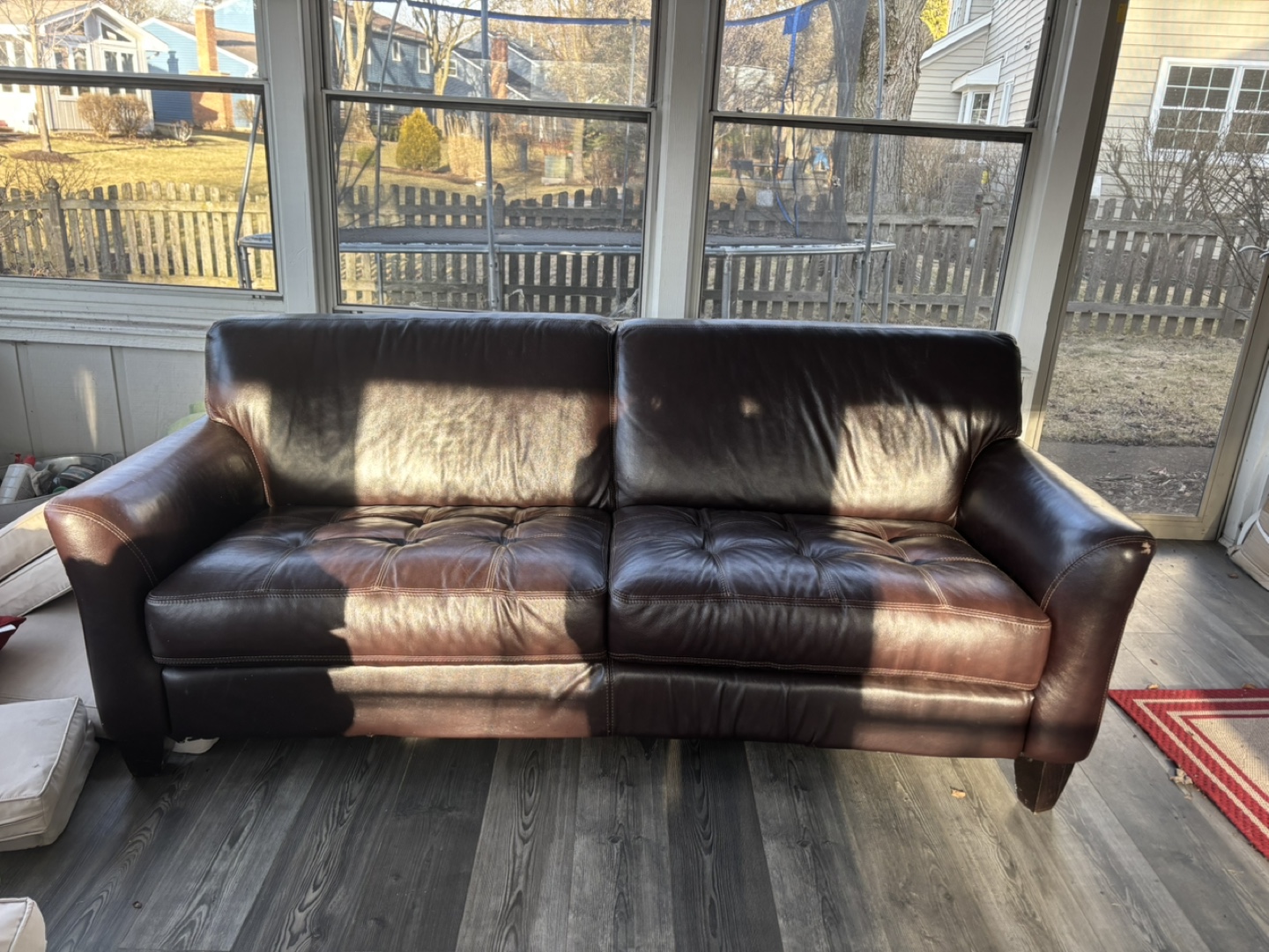 Leather Couch for Sale - photo 2