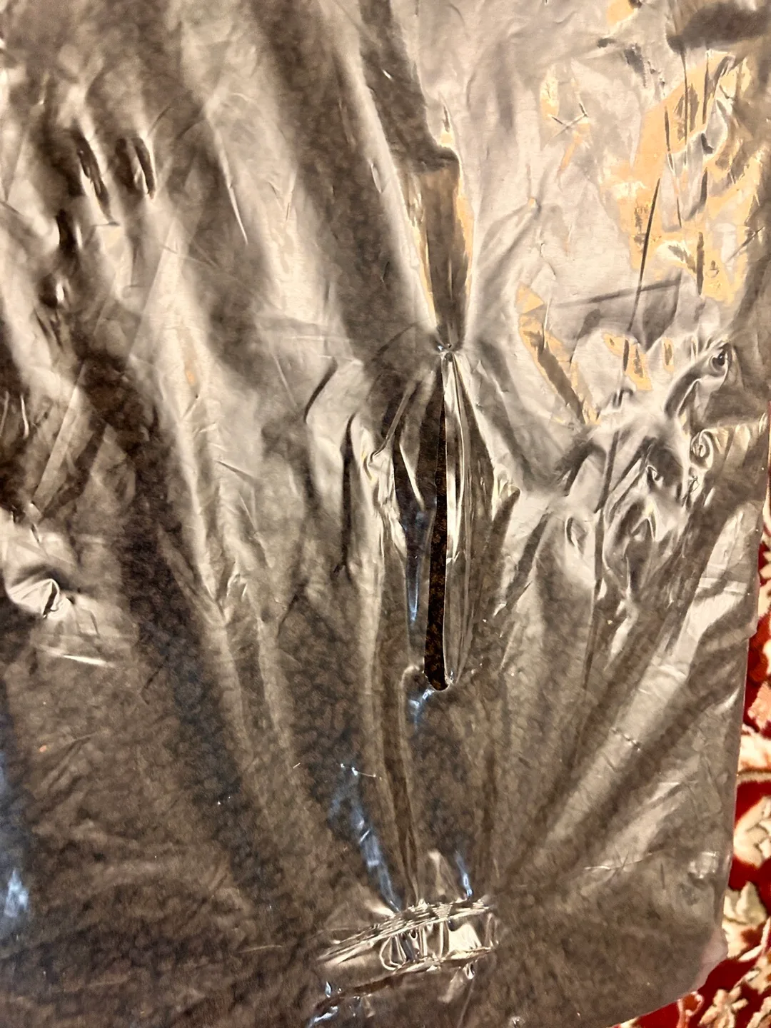 CAROLMADE 15.4" Small Foot Ottoman Sherpa Footstool Soft Brown image indicator(9)