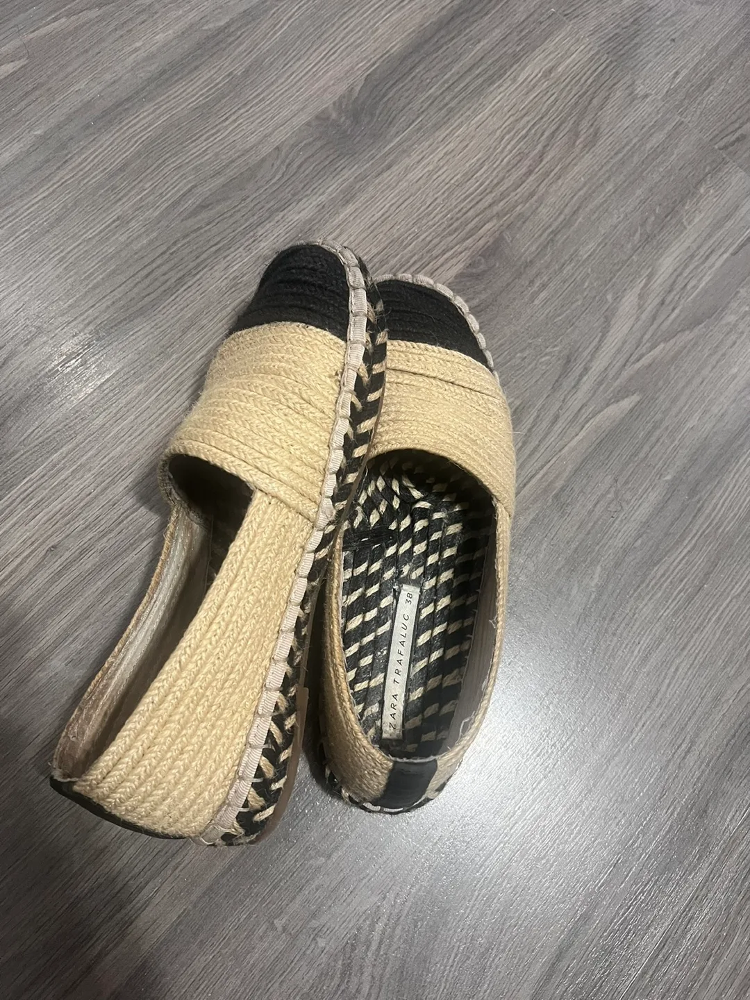 Zara Espadrille Flats - Size 38 image indicator(4)