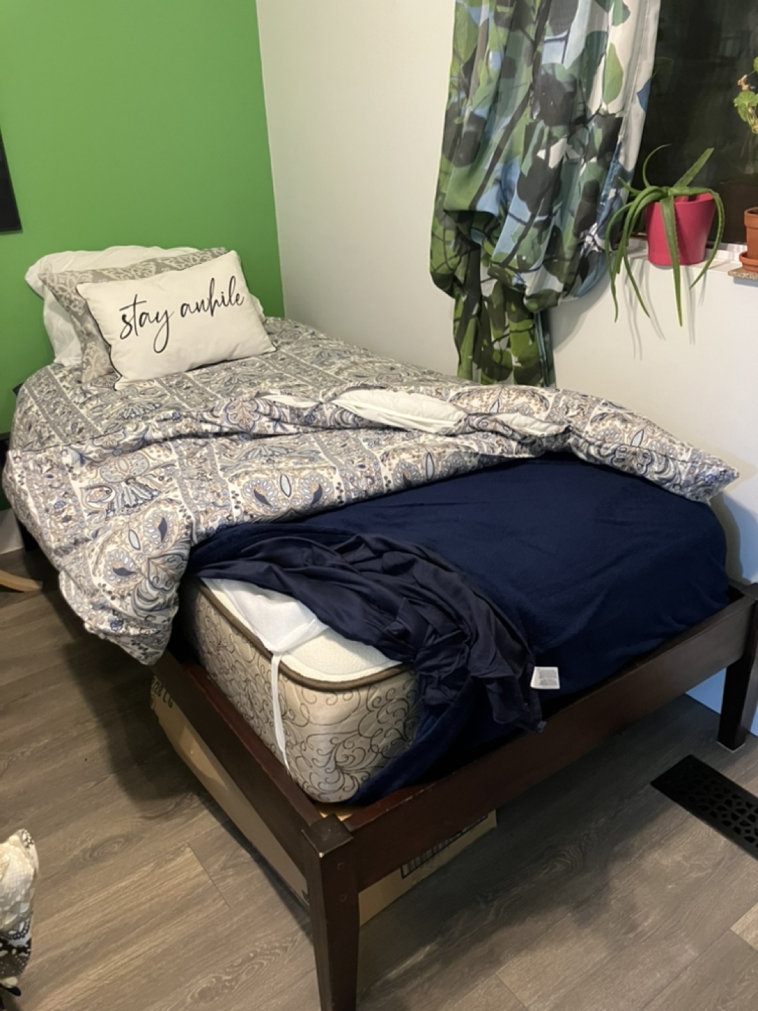Single Bed Frame with Mattress - photo 2