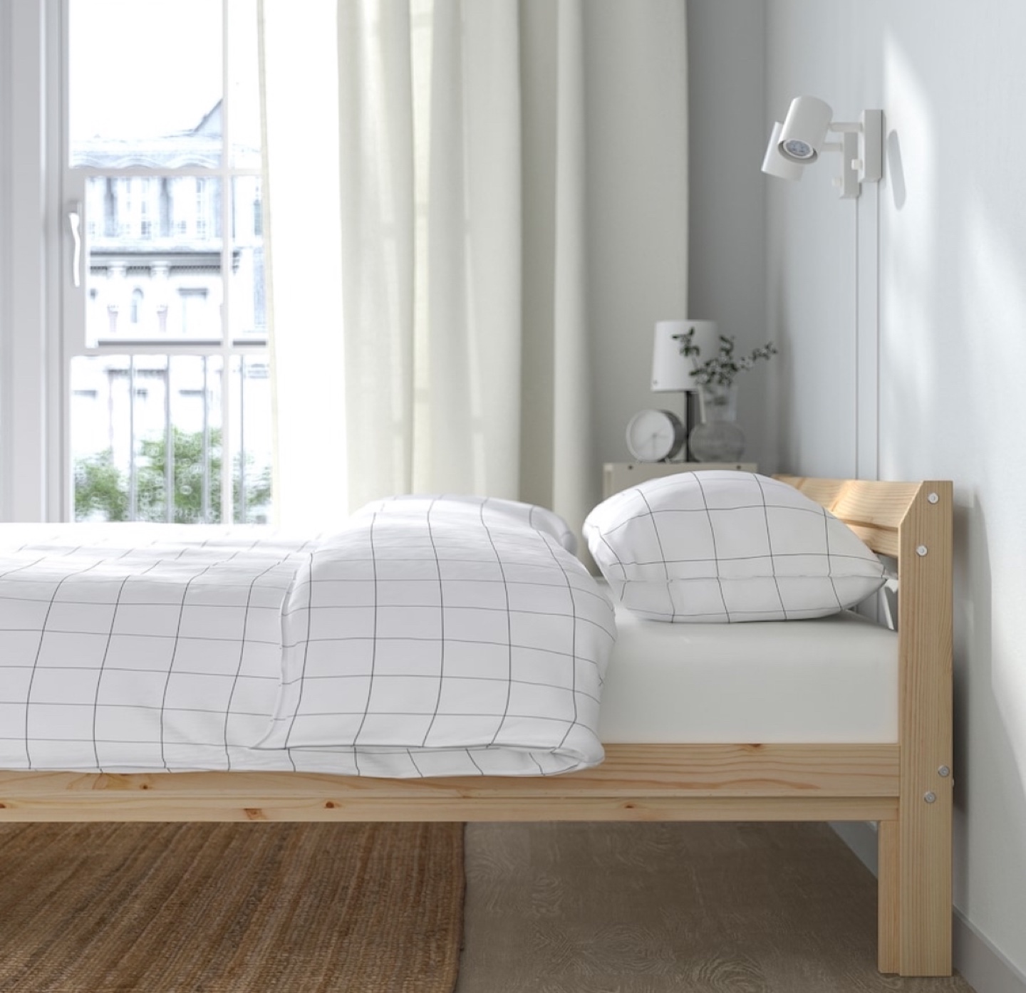 IKEA NEIDEN Pine Bed Frame - Full Size - photo 4