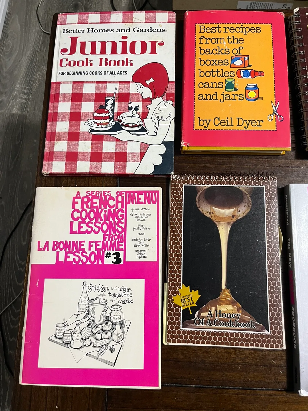 Collection of Vintage Cookbooks image indicator(3)