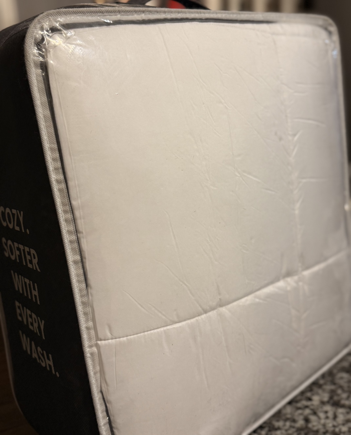 Serta Down Illusion King Comforter - Hypoallergenic White - photo 5