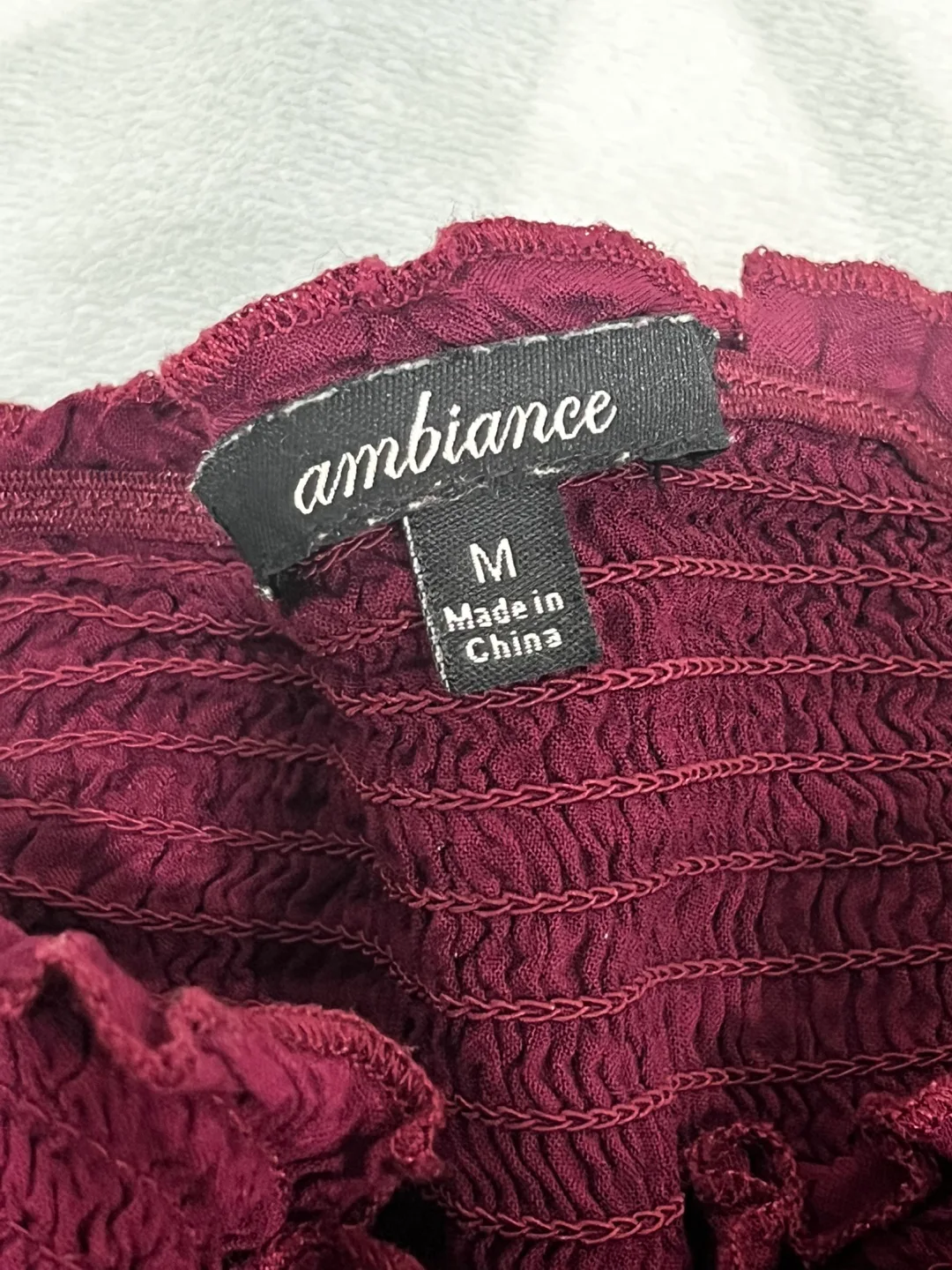 Burgundy dress image indicator(2)