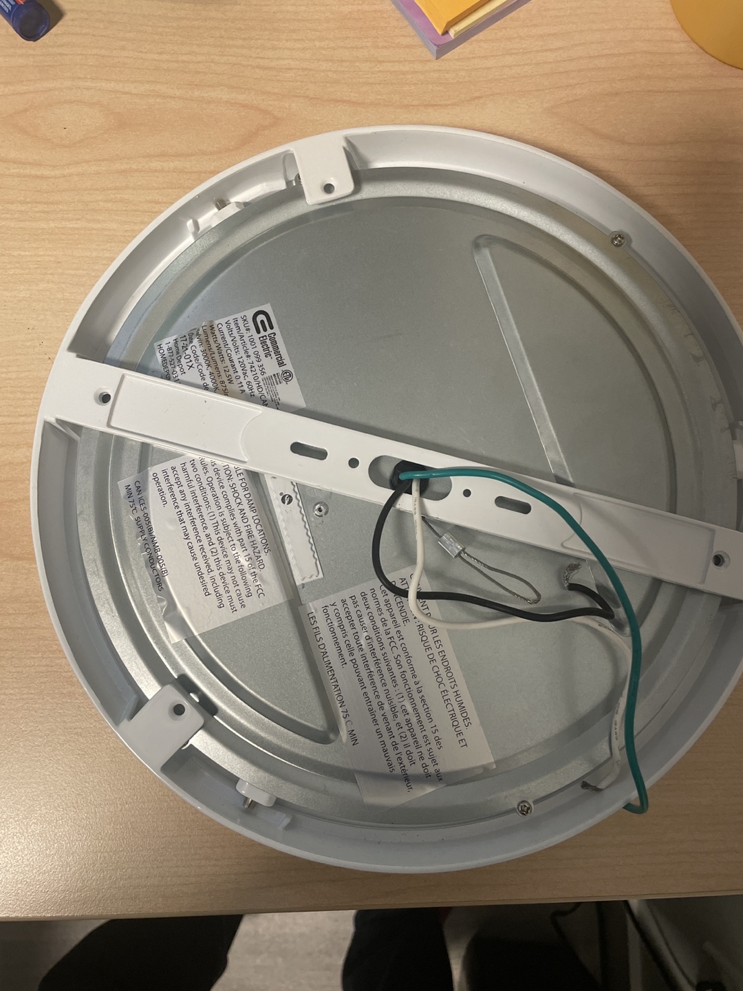 Round LED Ceiling Light Fixture - photo 2