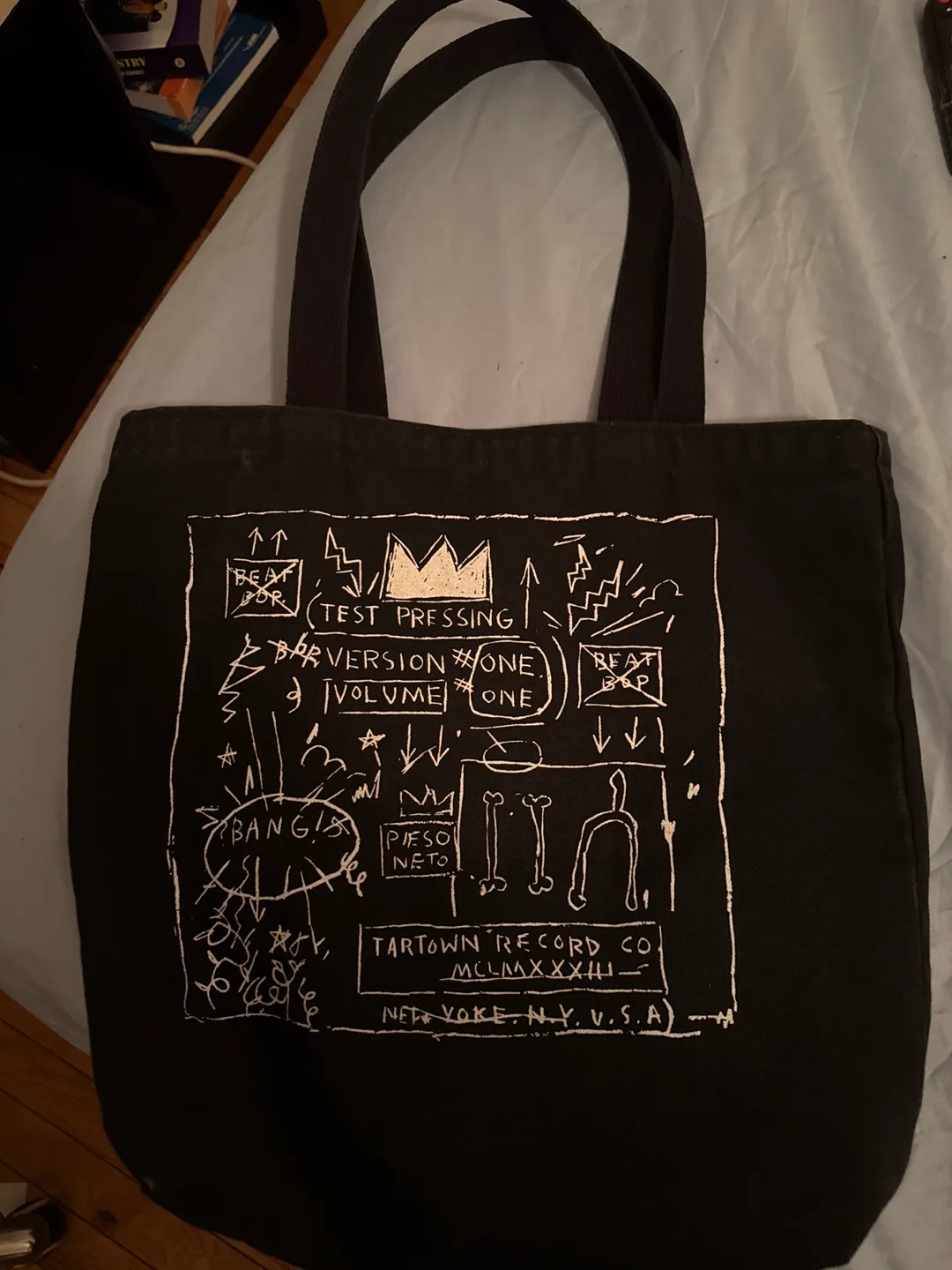 Jean-Michel Basquiat tote bag image indicator(2)