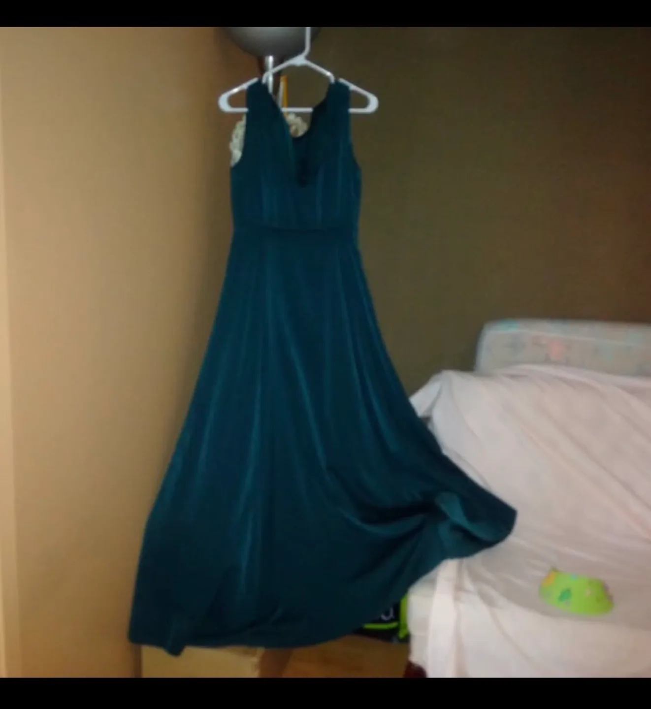 Dark Teal Maxi Dress image indicator(2)