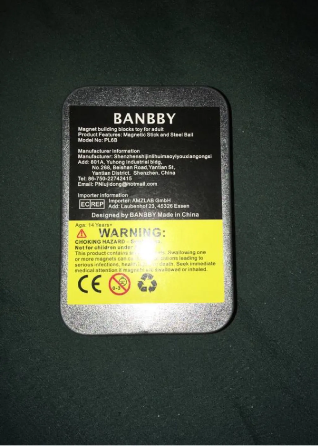 BANBBY Magnetic Building Blocks
