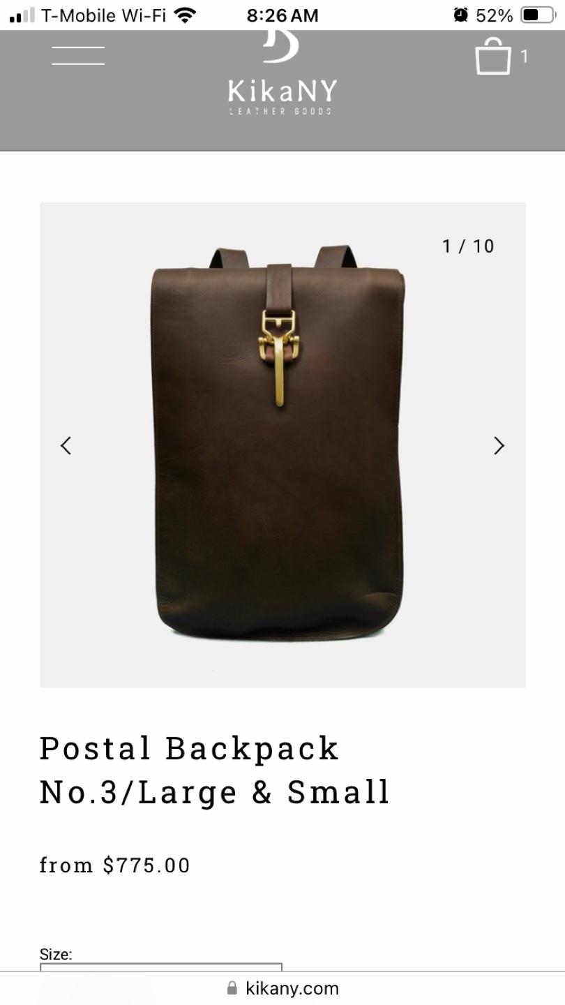 KikaNY Leather Backpack - photo 5