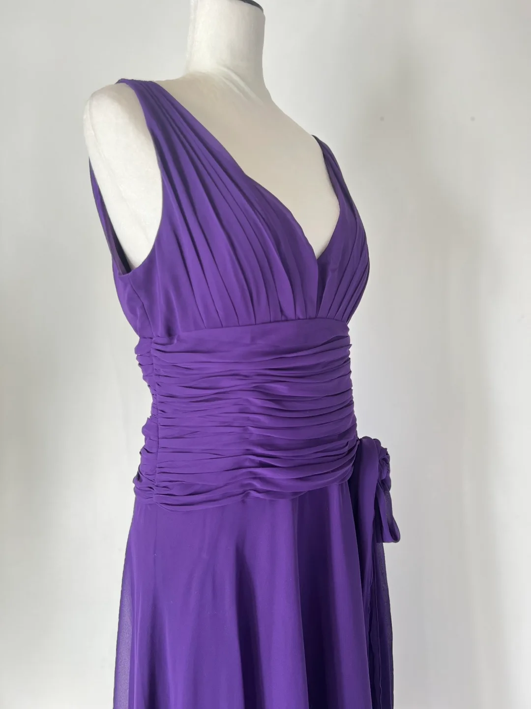 Gorgeous Purple A-Line Dress Sz 10 image indicator(2)