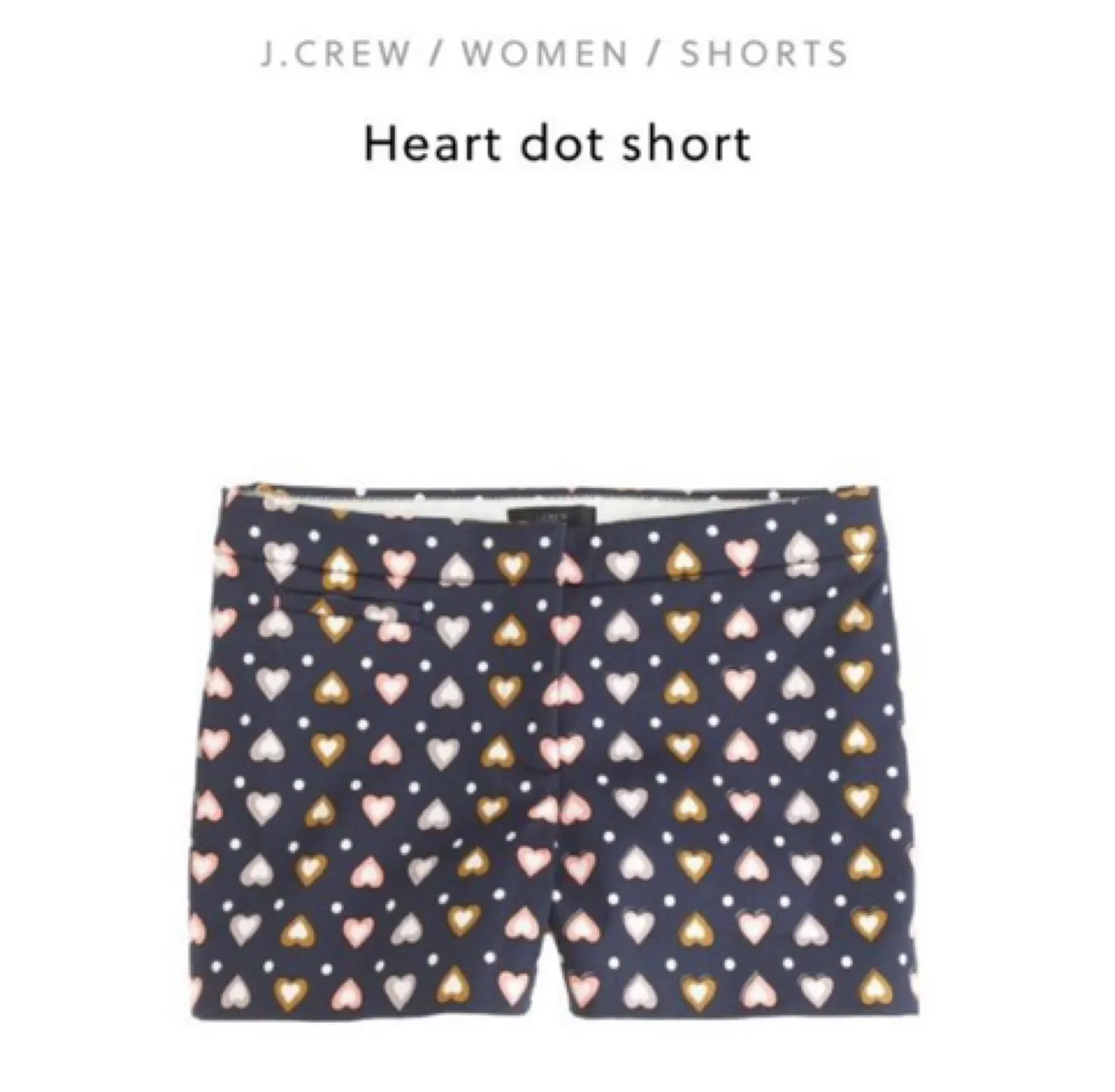 J.Crew Heart Dot Shorts 🍀 image indicator(2)