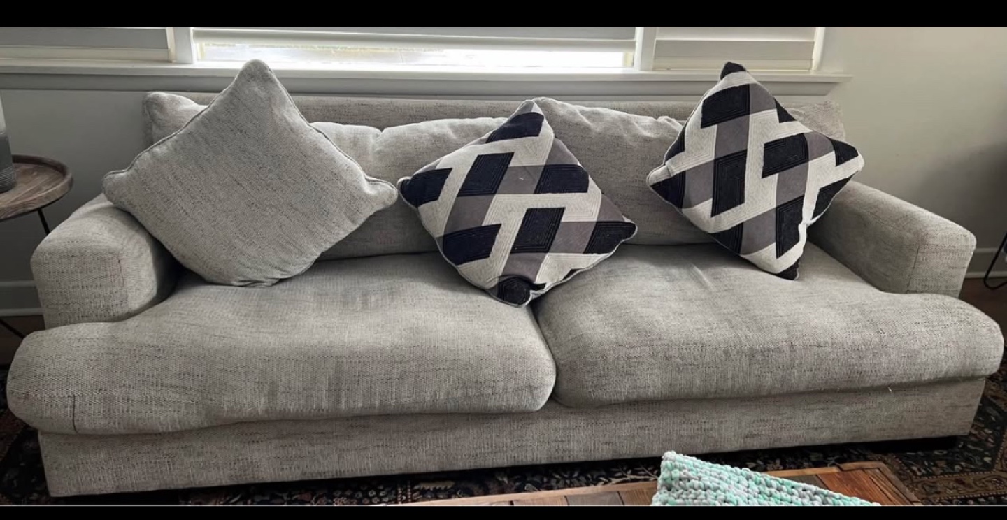 Wooden Sofa ; 3-4 seater. - photo 3