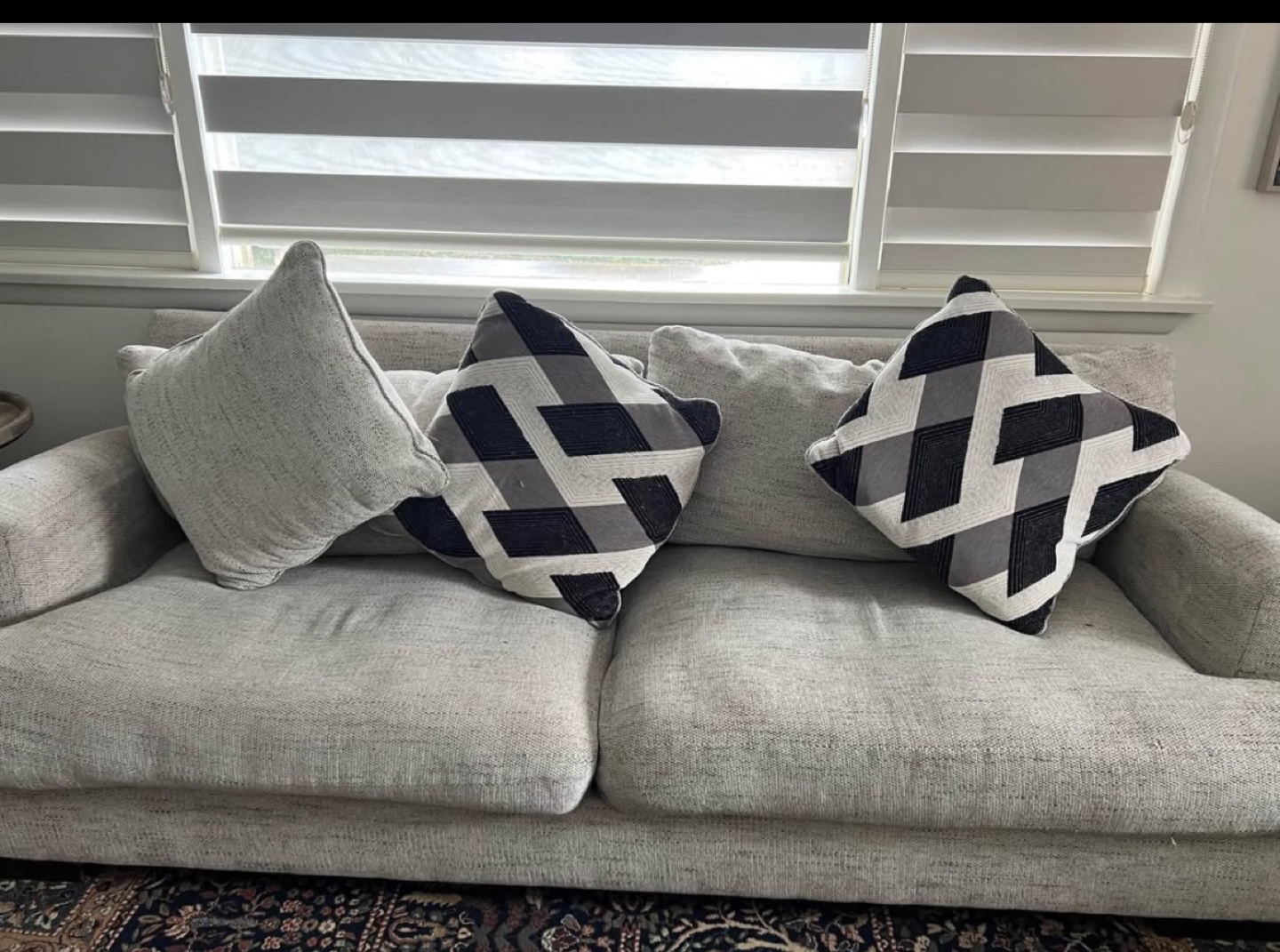 Wooden Sofa ; 3-4 seater. - photo 2