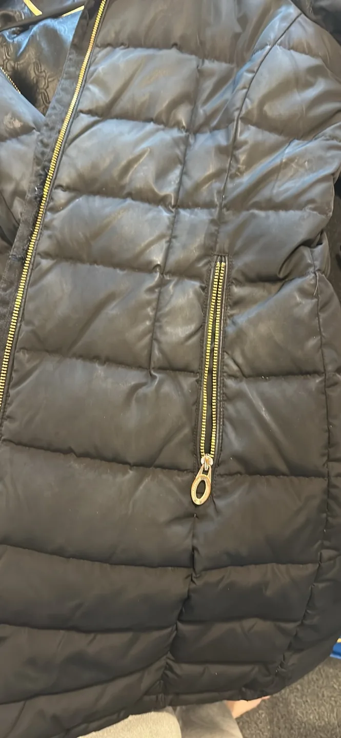 Ivanka Trump Black Puffer Coat Size XS image indicator(5)