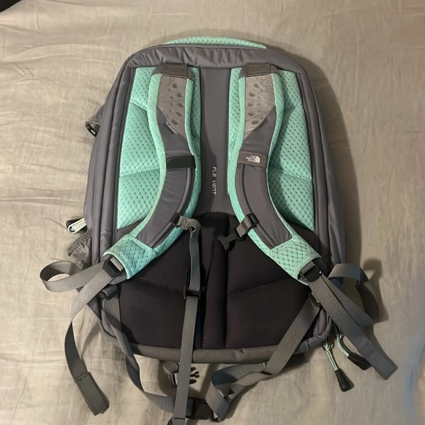 The North Face Surge Backpack Grey/Teal image indicator(6)