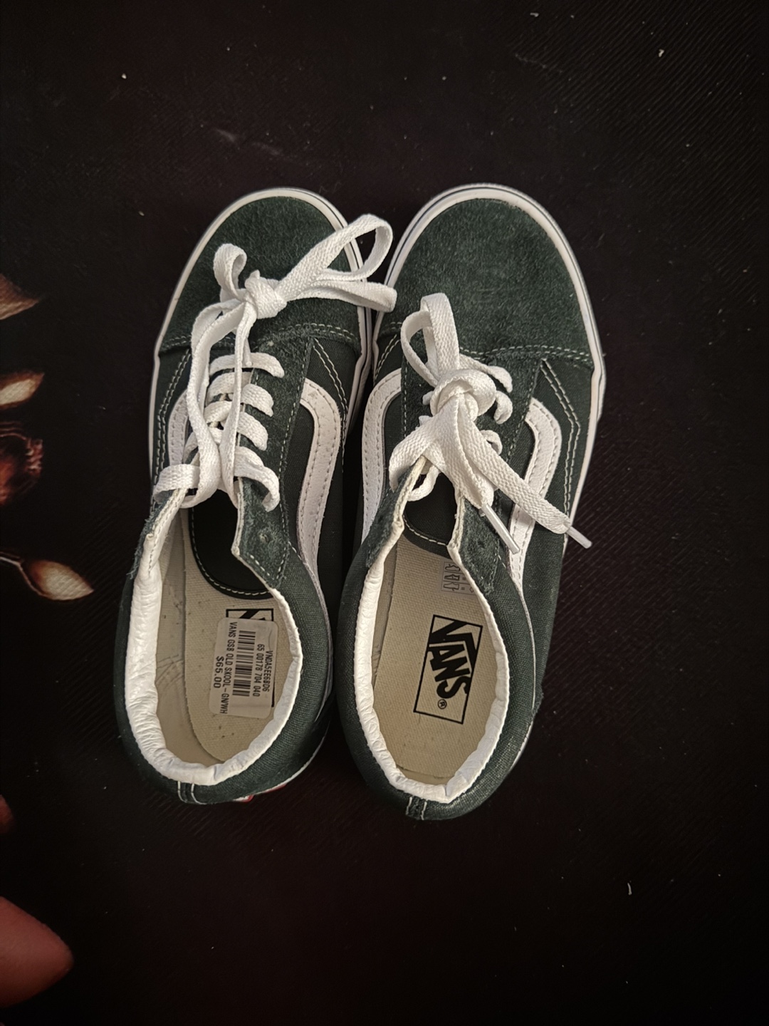 Vans Old Skool Sneakers - Green Suede - photo 4