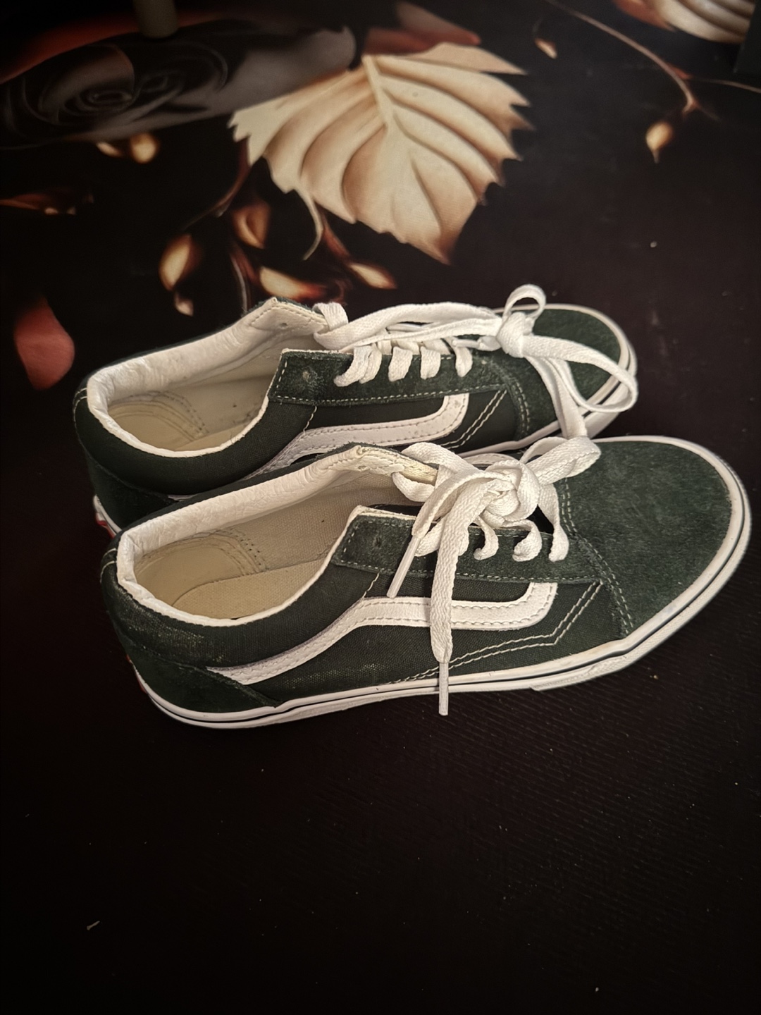 Vans Old Skool Sneakers - Green Suede - photo 2